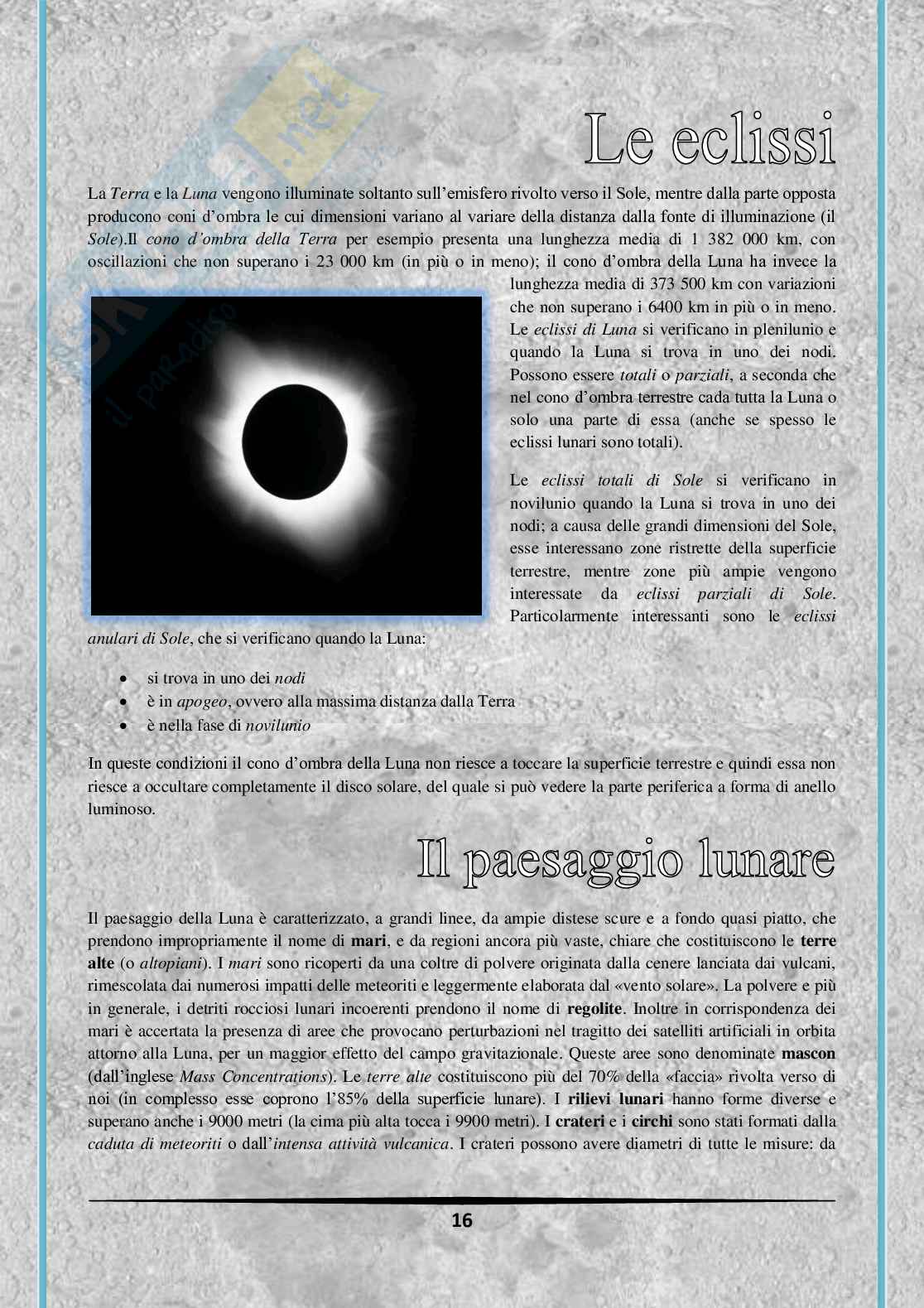 Luna: la sua influenza sull''uomo Pag. 16