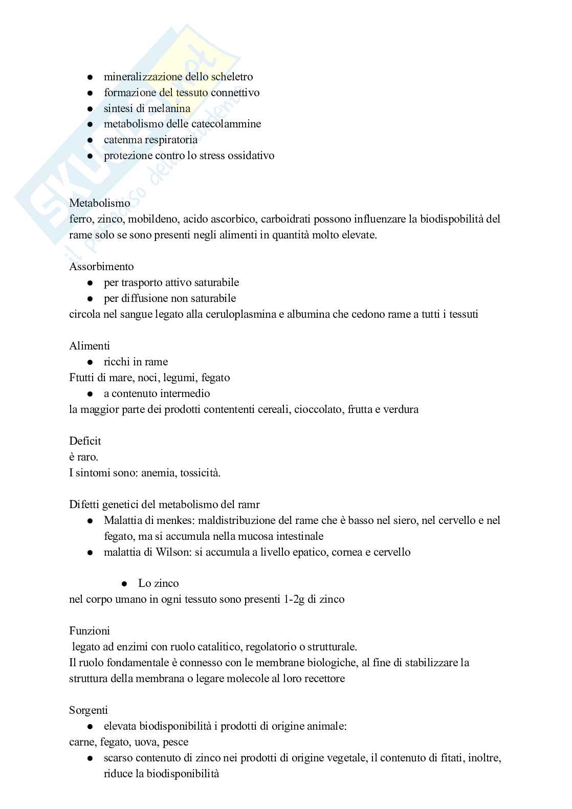 Alimentazione e nutrizione umana Pag. 81