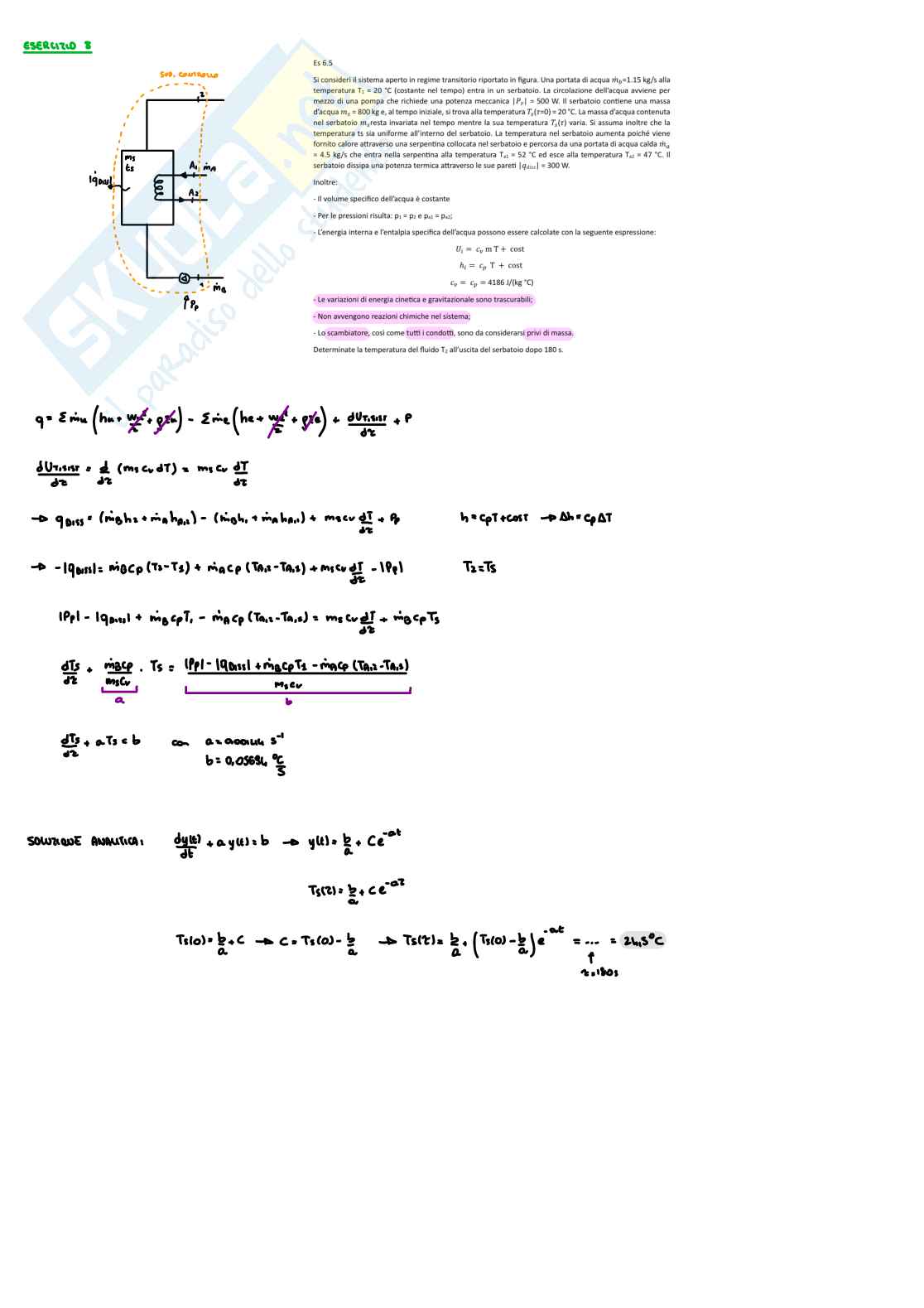Esercizi completi Fisica tecnica Pag. 6