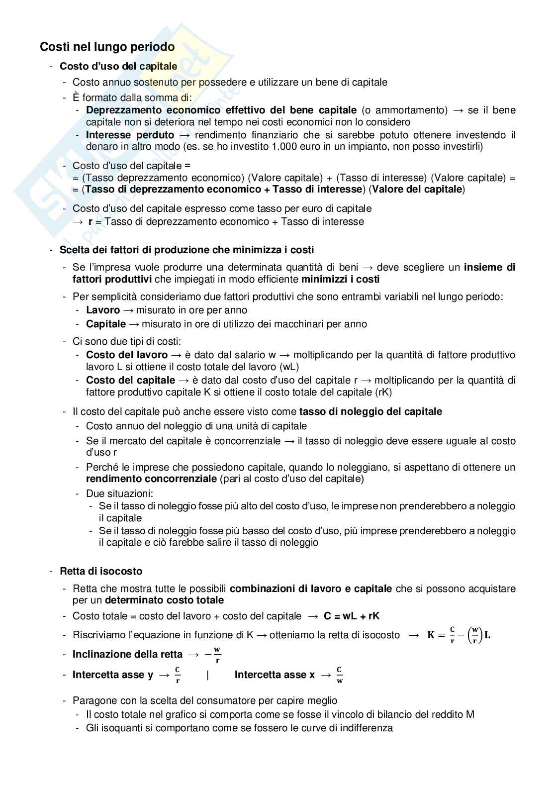 Riassunto esame Microeconomia, Prof. Ferraresi Piermarco, libro consigliato Microeconomia, Robert Pindyck e Daniel Rubinfeld Pag. 71