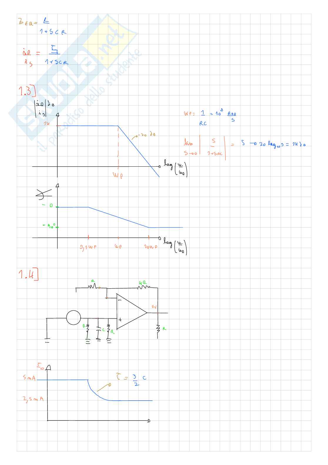Esercizi di lezione di Elettronica 1 Pag. 6