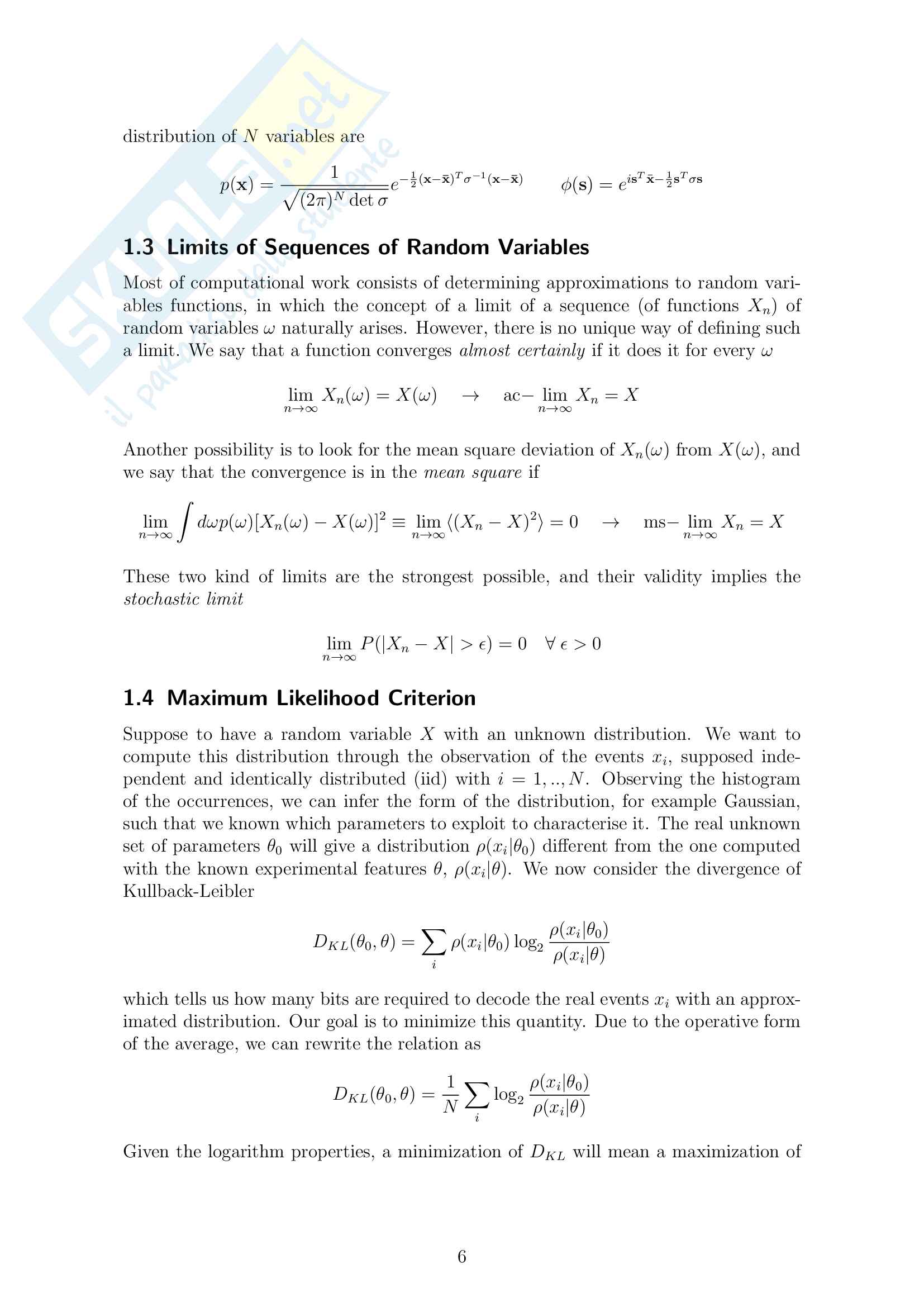 Quantum Monte Carlo and DFT - Appunti Pag. 6