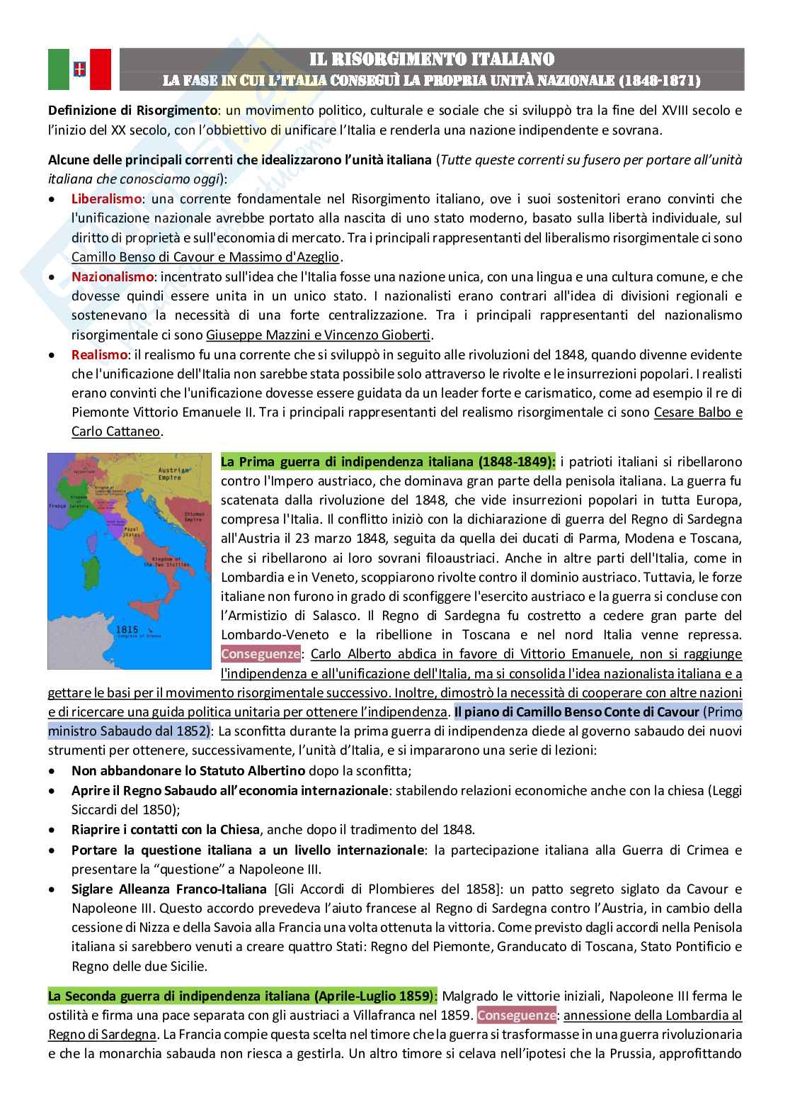 Appunti Storia della politica estera italiana Pag. 6