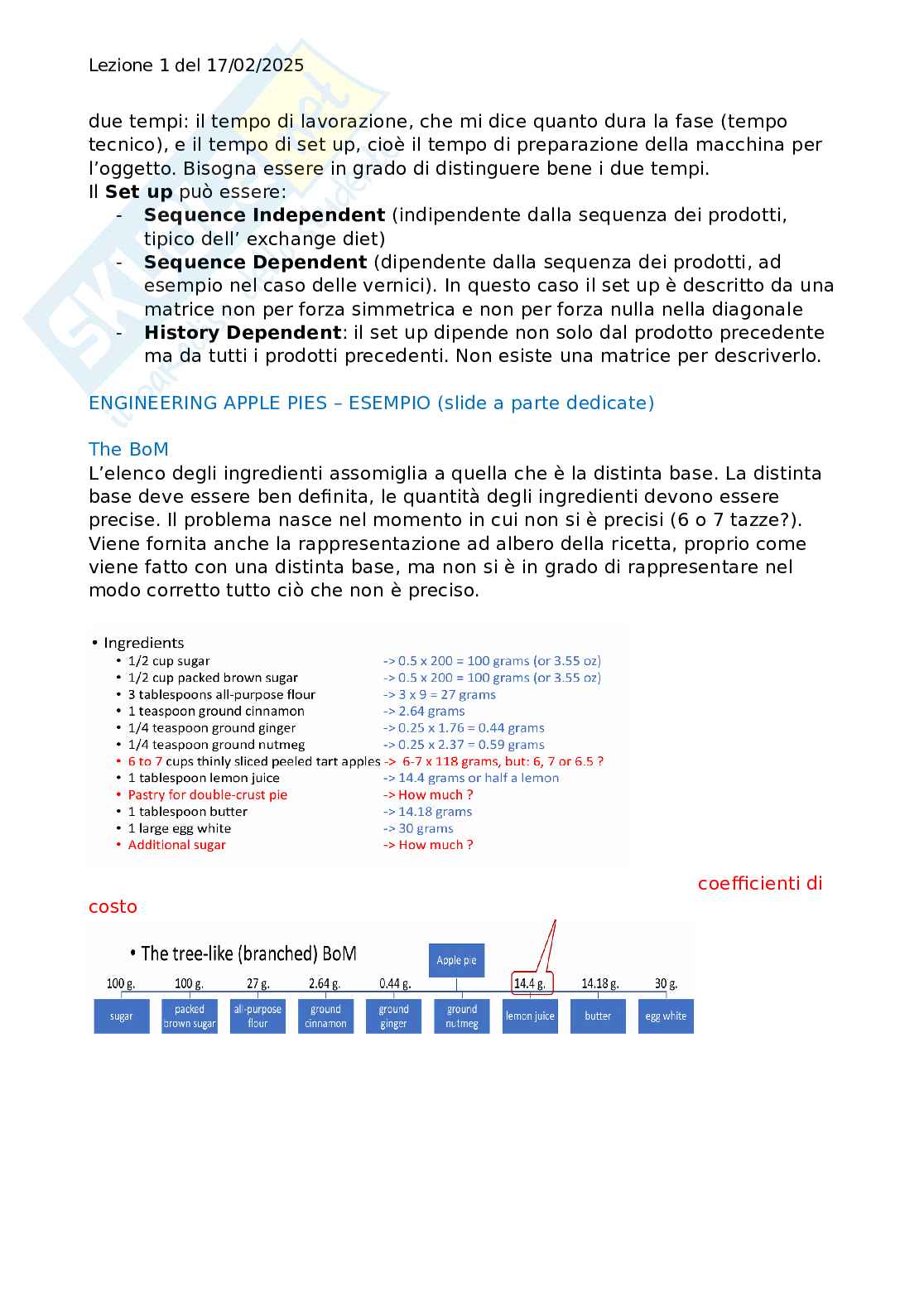 Appunti teoria Gestione dei sistemi logistici e produttivi Pag. 6
