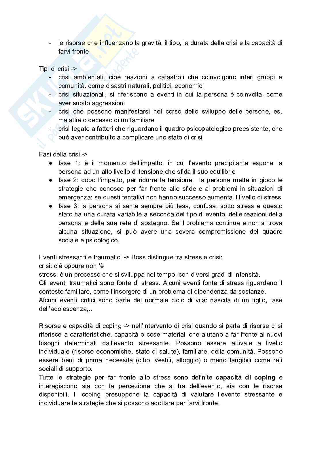 Riassunto esame Metodi e tecniche del servizio sociale, Prof. Mordeglia Silvana, libro consigliato I modelli del servizio sociale, Sanfelici Pag. 21