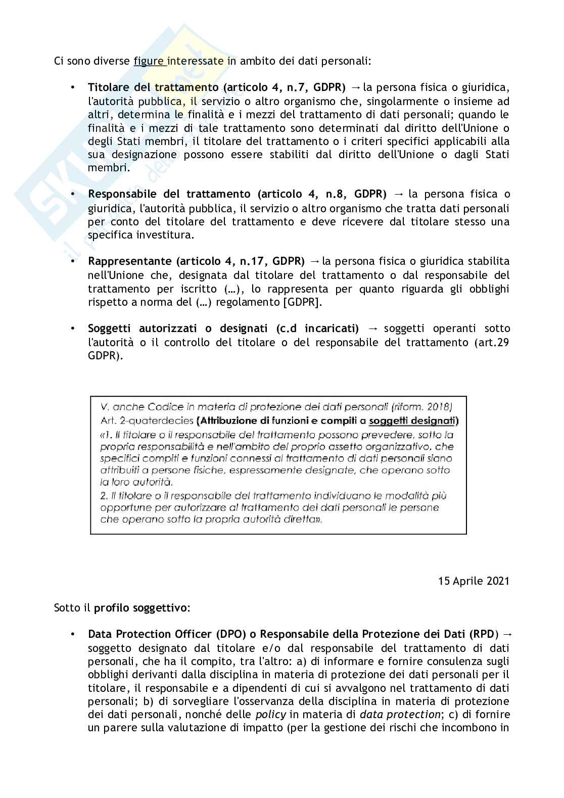 Diritti in Internet e illeciti Informatici - Appunti completi Pag. 36