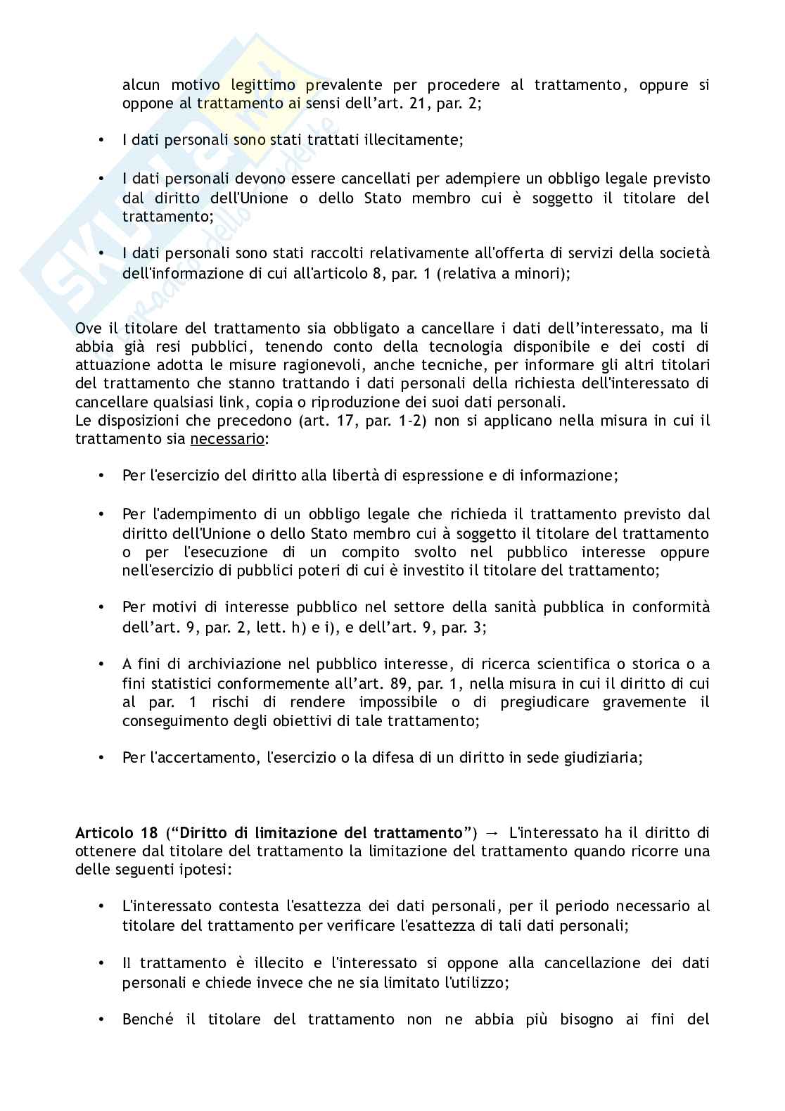 Diritti in Internet e illeciti Informatici - Appunti completi Pag. 71