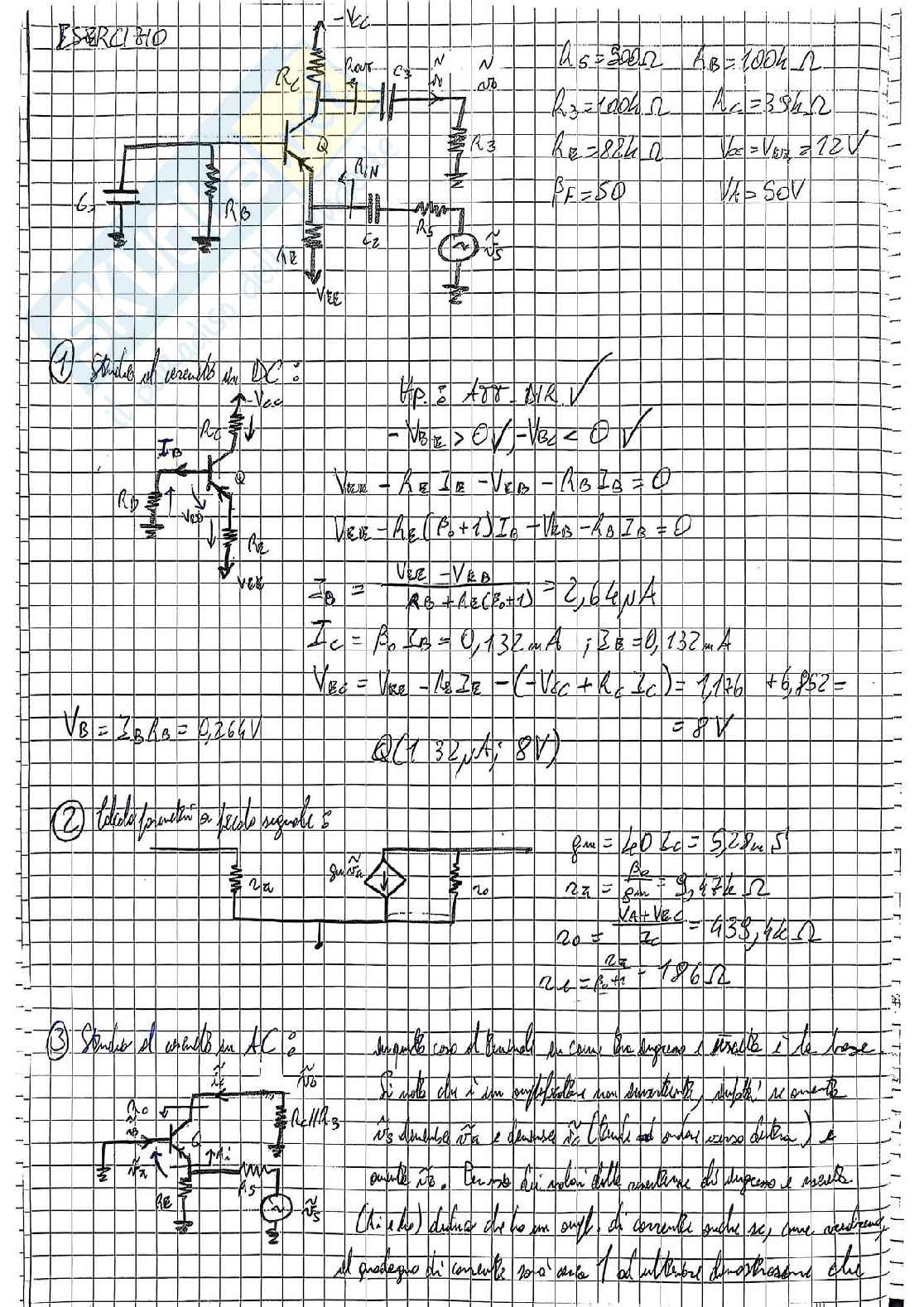 Prima parte del corso di Elettronica analogica Pag. 36