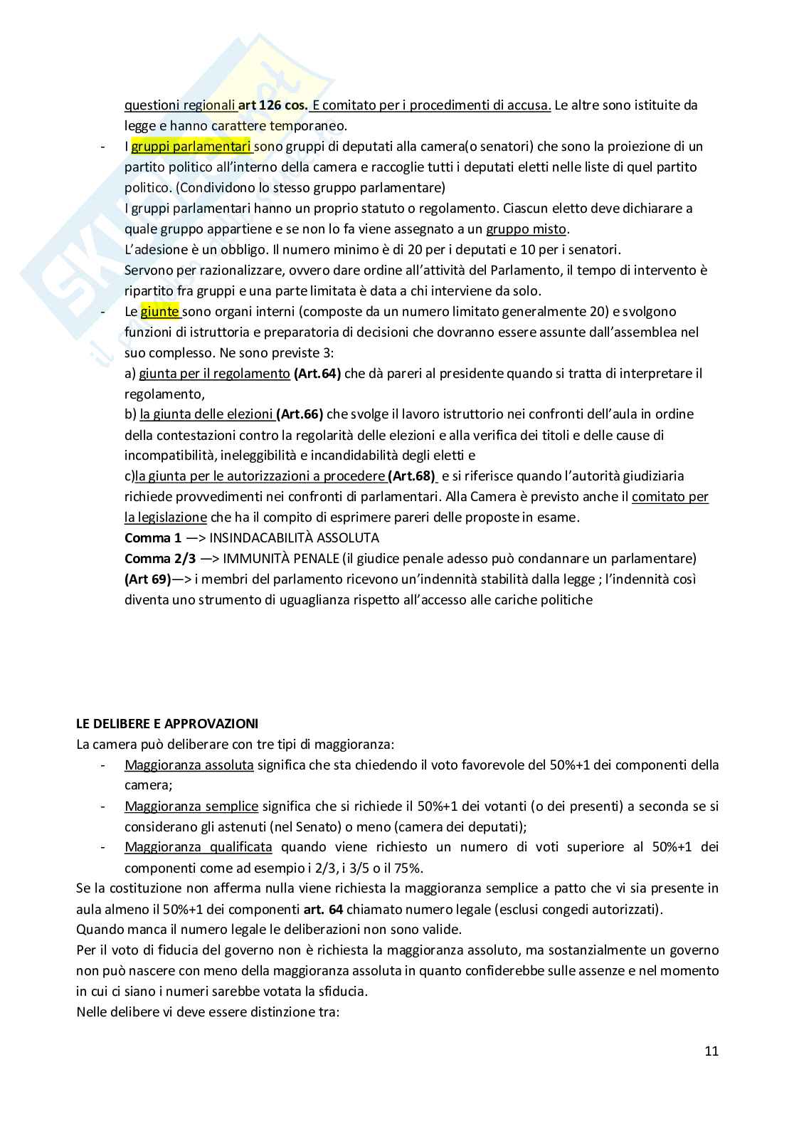 Appunti di Diritto pubblico Pag. 11