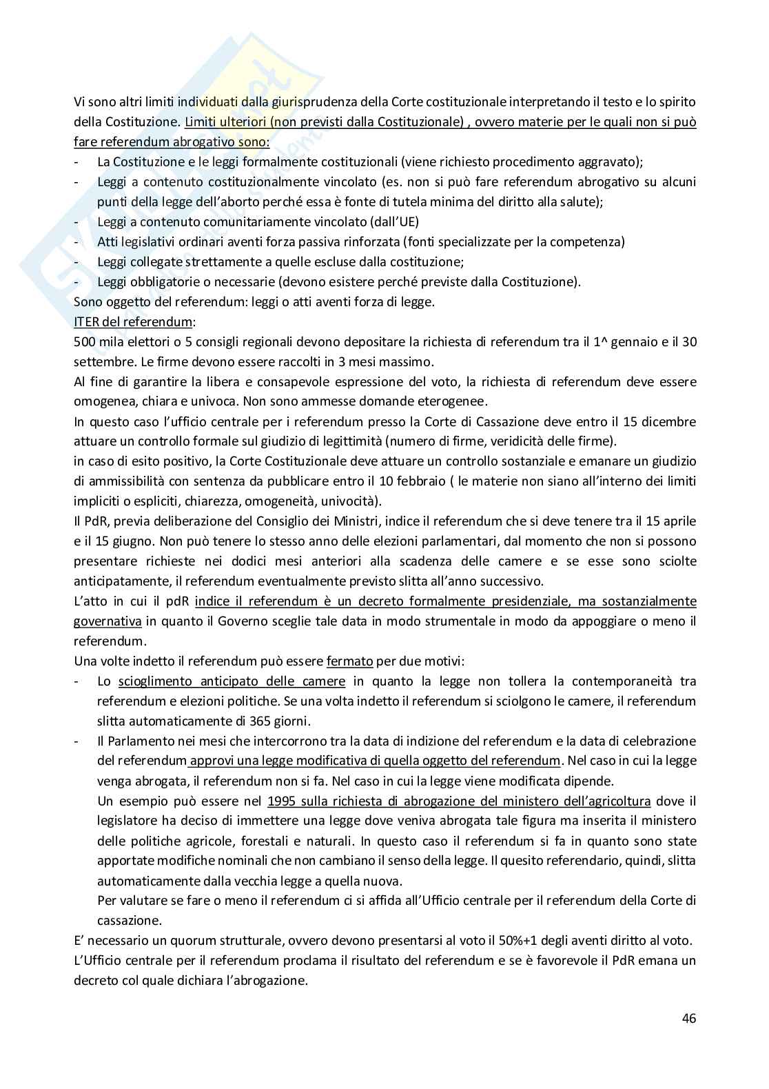 Appunti di Diritto pubblico Pag. 46