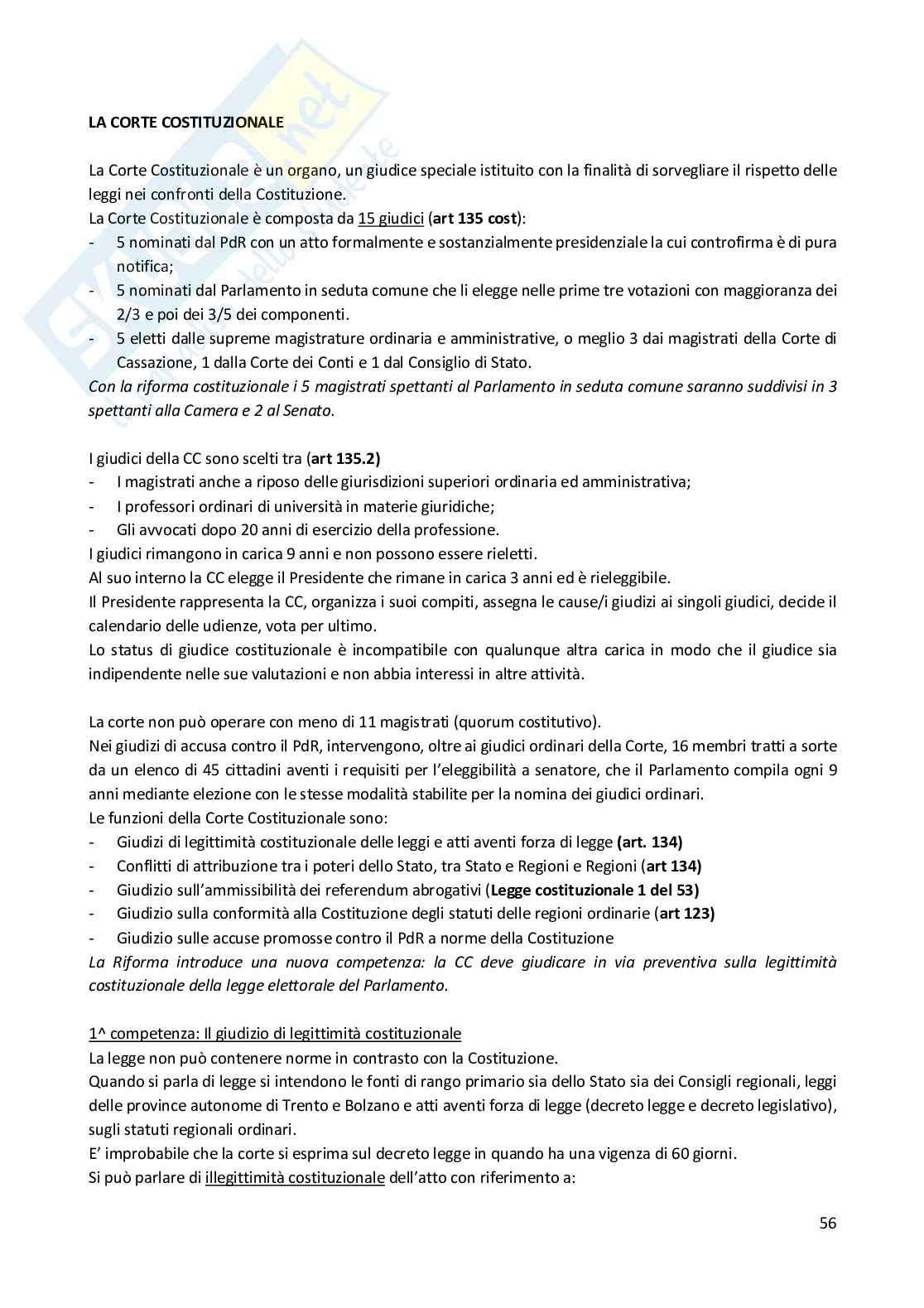 Appunti di Diritto pubblico Pag. 56