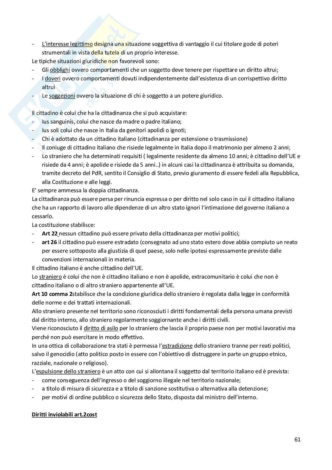 Appunti di Diritto pubblico Pag. 61