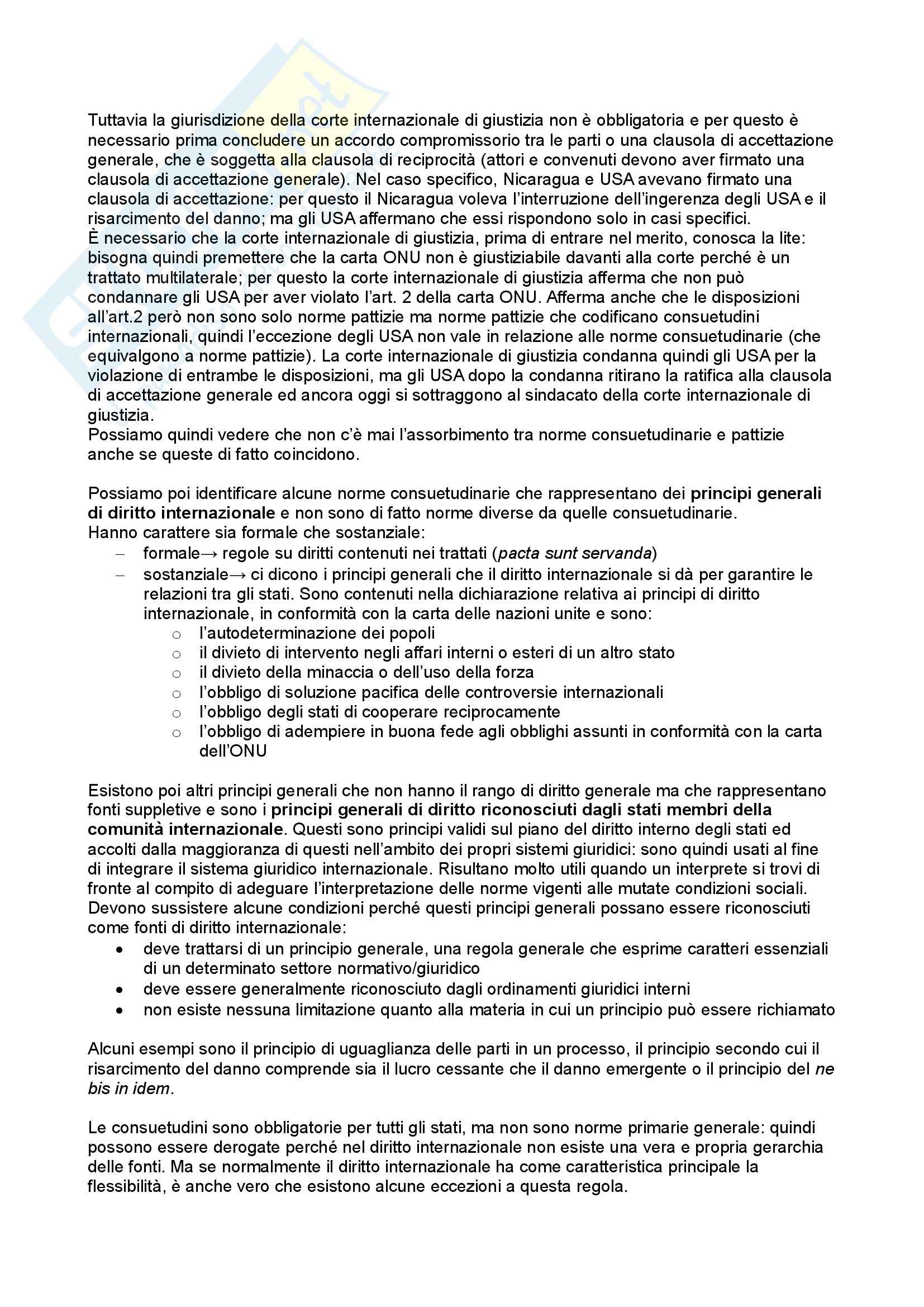 Appunti delle lezioni di diritto internazionale (privato e pubblico) della professoressa Ilaria Queirolo Pag. 26