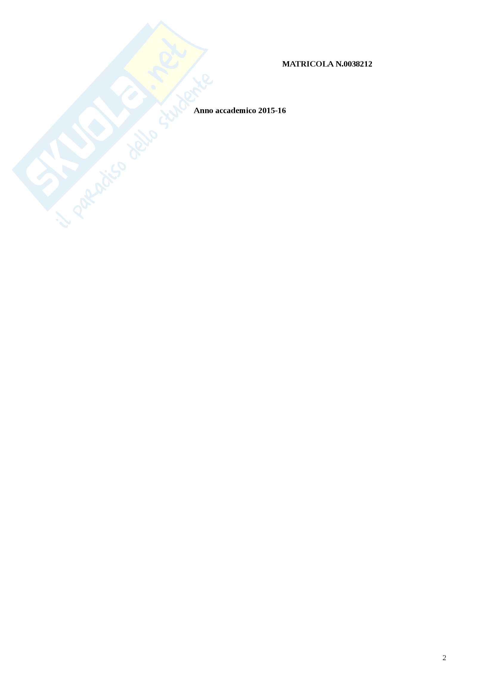 L'etica nella Gestione Tecnica ed Economica di una Società Sportiva, Tesi Pag. 2