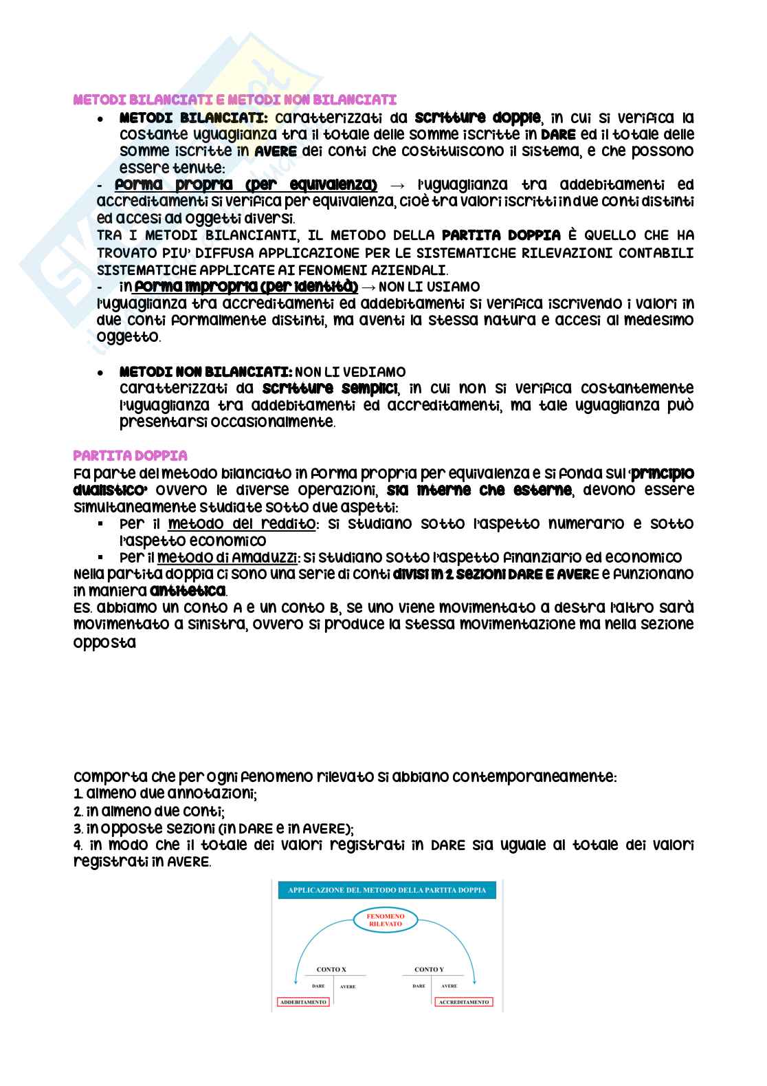 Riassunto esame Economia Aziendale, Prof. Matozza Felice, libro consigliato Introduzione alla contabilità generale, Paoloni, Celli Pag. 16