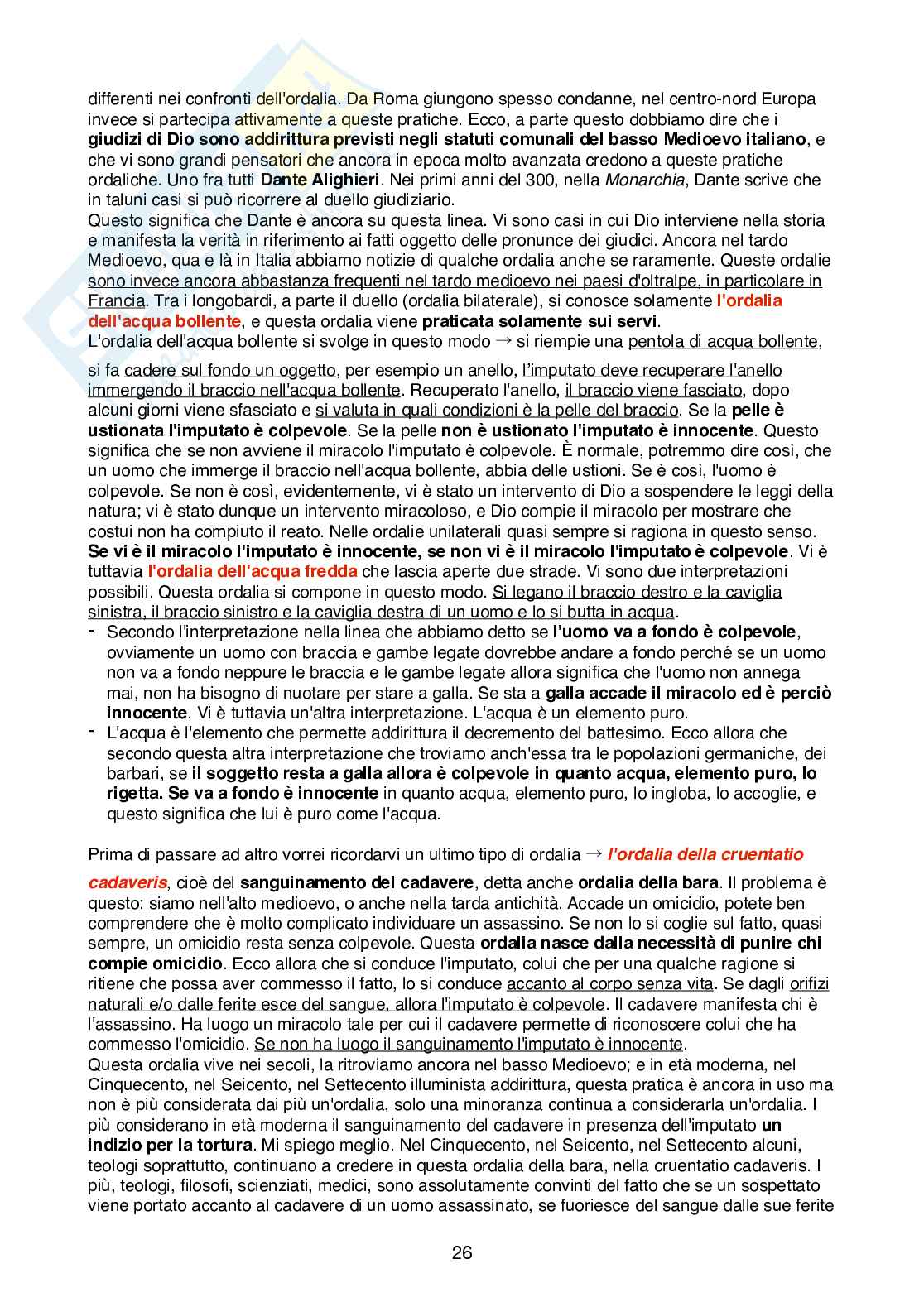Appunti delle lezioni di Storia del diritto italiano Pag. 26