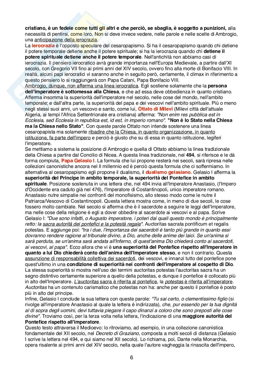 Appunti delle lezioni di Storia del diritto italiano Pag. 6