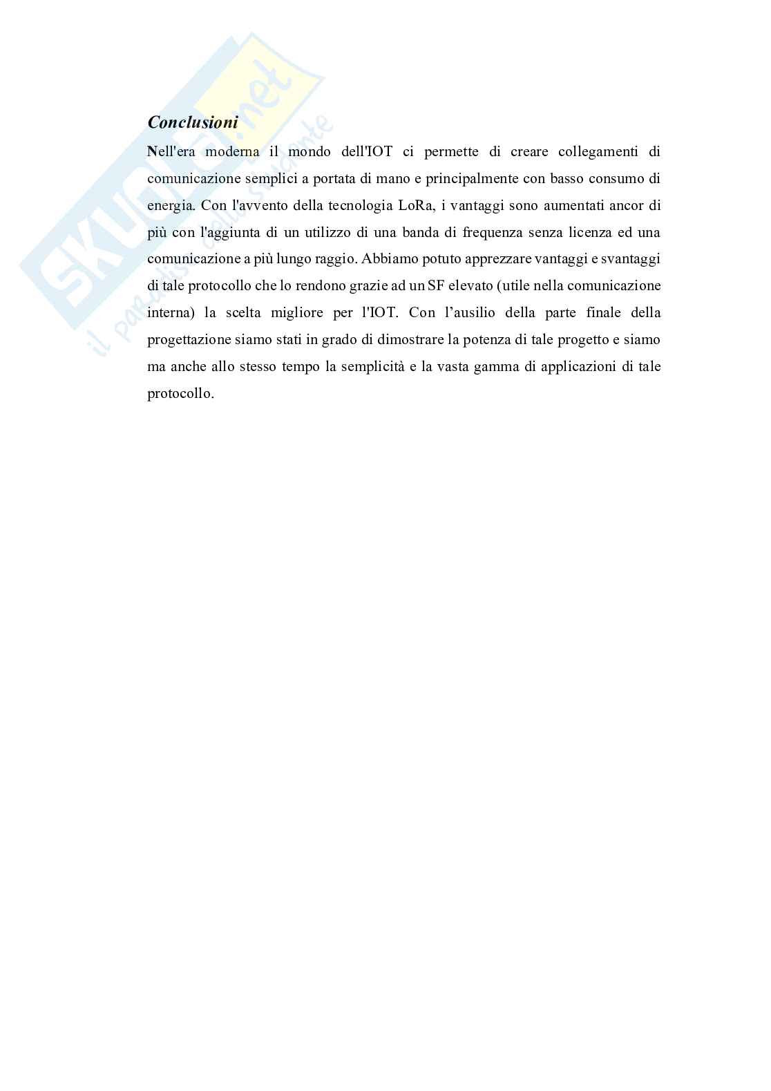 Progettazione di un nodo IoT LoRa Pag. 56