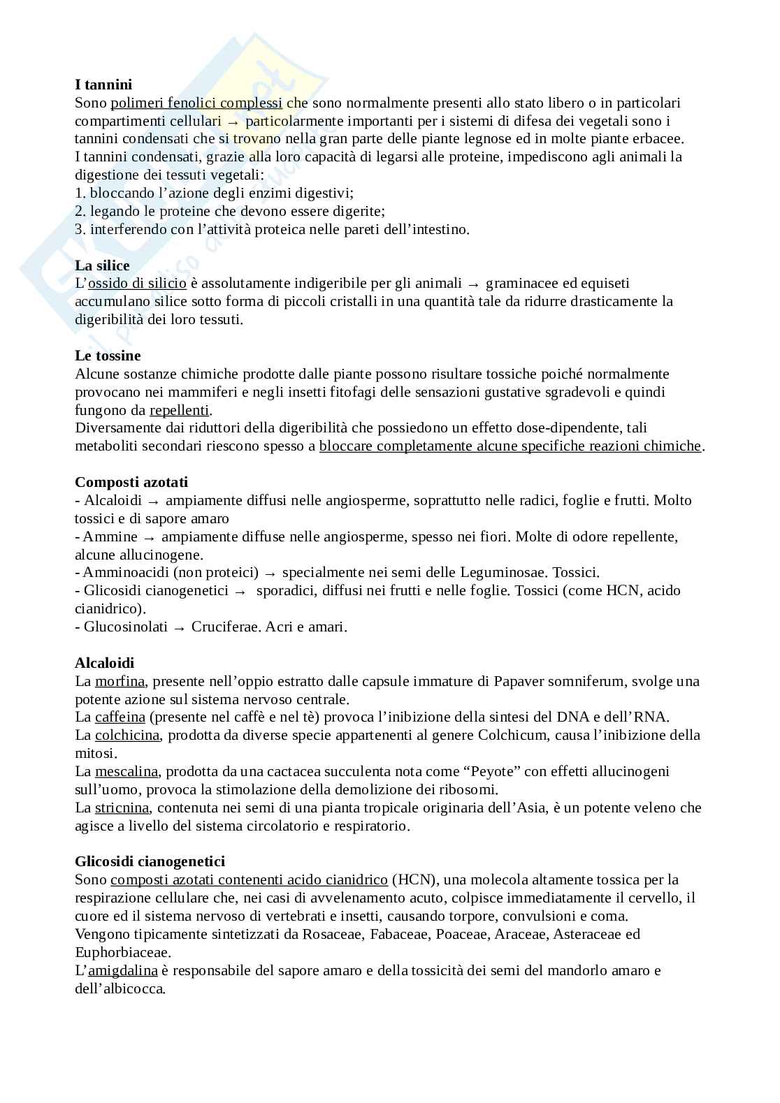 Appunti di ecologia vegetale Pag. 16