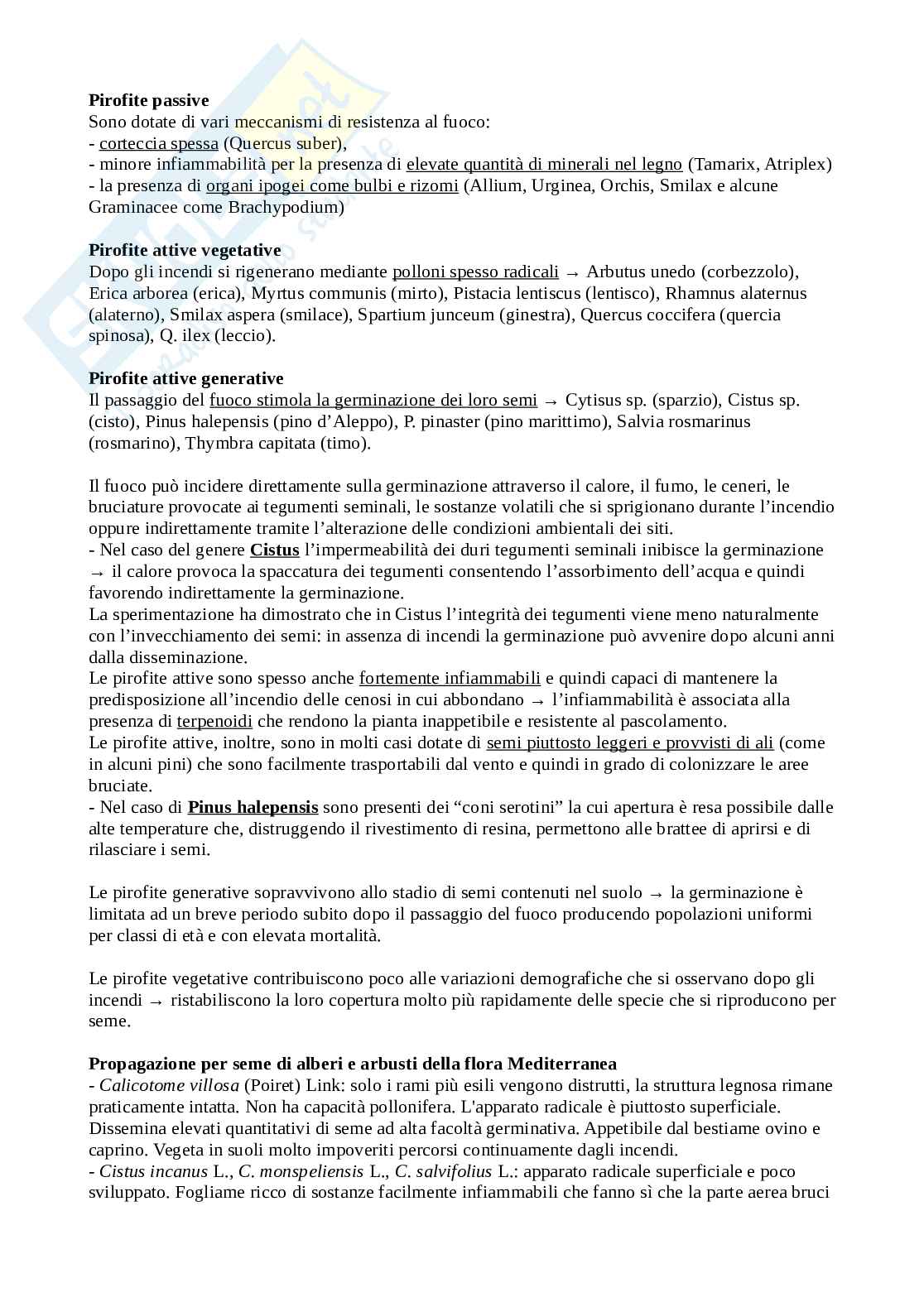 Appunti di ecologia vegetale Pag. 21