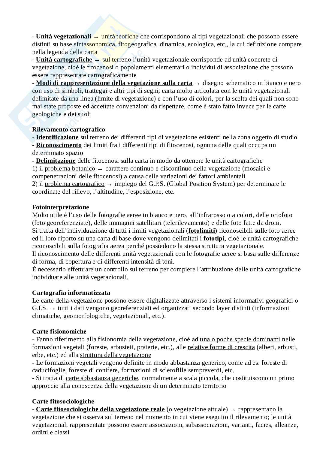 Appunti di ecologia vegetale Pag. 66