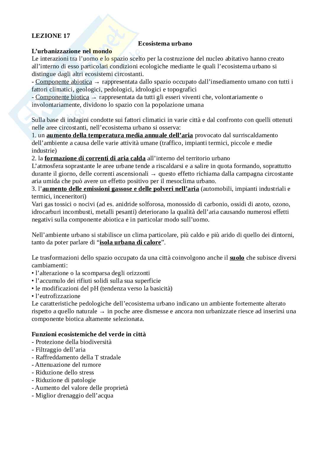 Appunti di ecologia vegetale Pag. 91