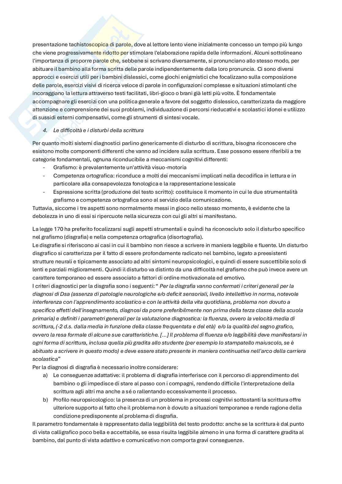 Difficoltà di apprendimento a scuola  Pag. 11