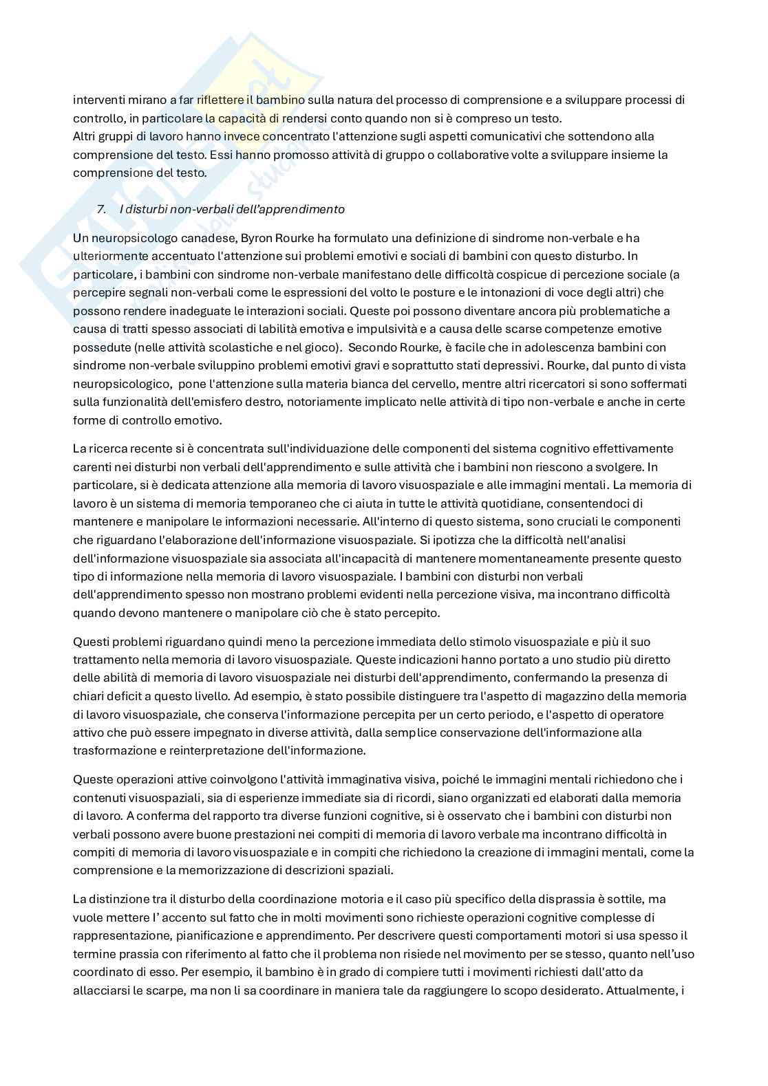 Difficoltà di apprendimento a scuola  Pag. 21
