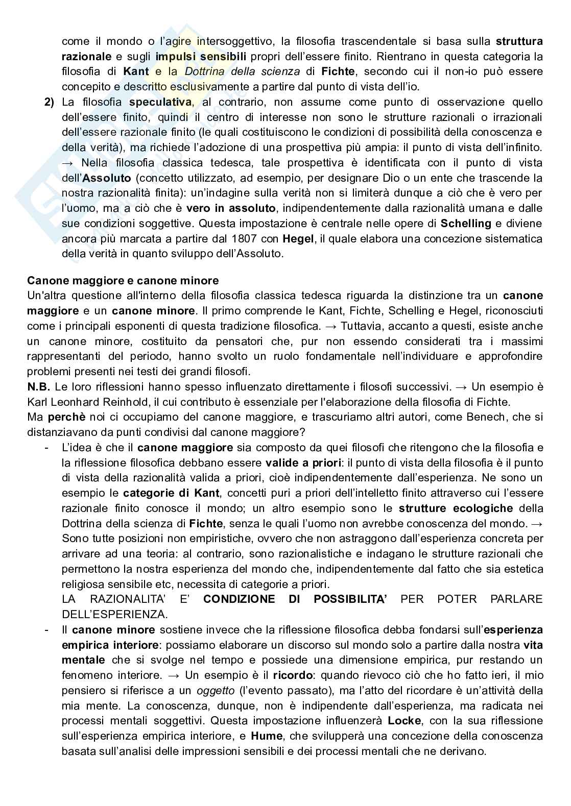Appunti Storia della filosofia  Pag. 2