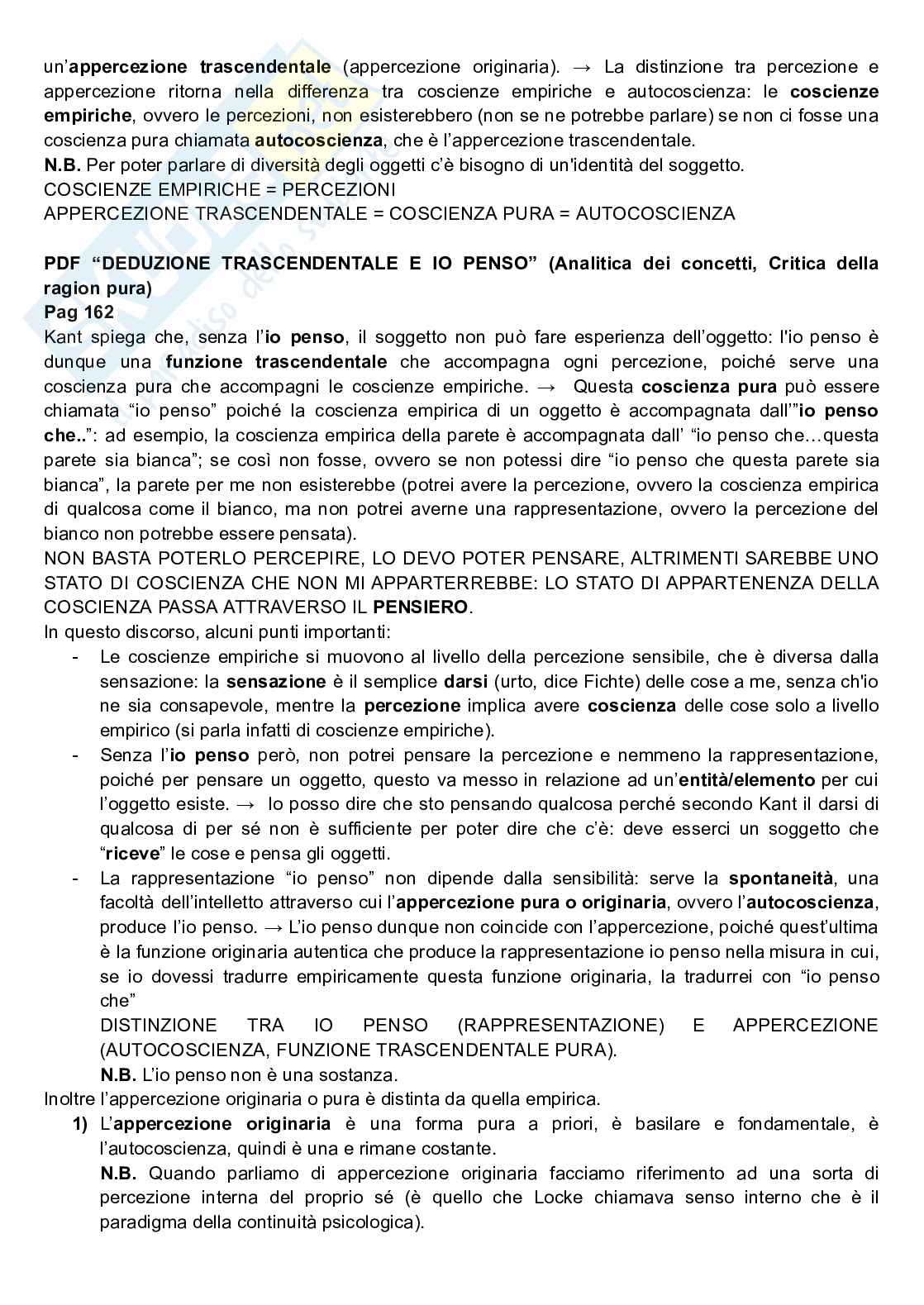 Appunti Storia della filosofia  Pag. 21