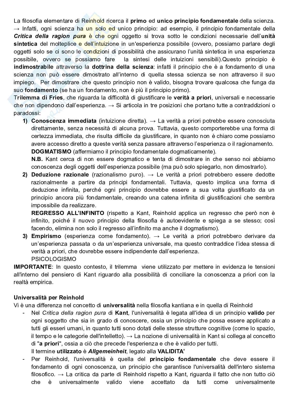 Appunti Storia della filosofia  Pag. 36