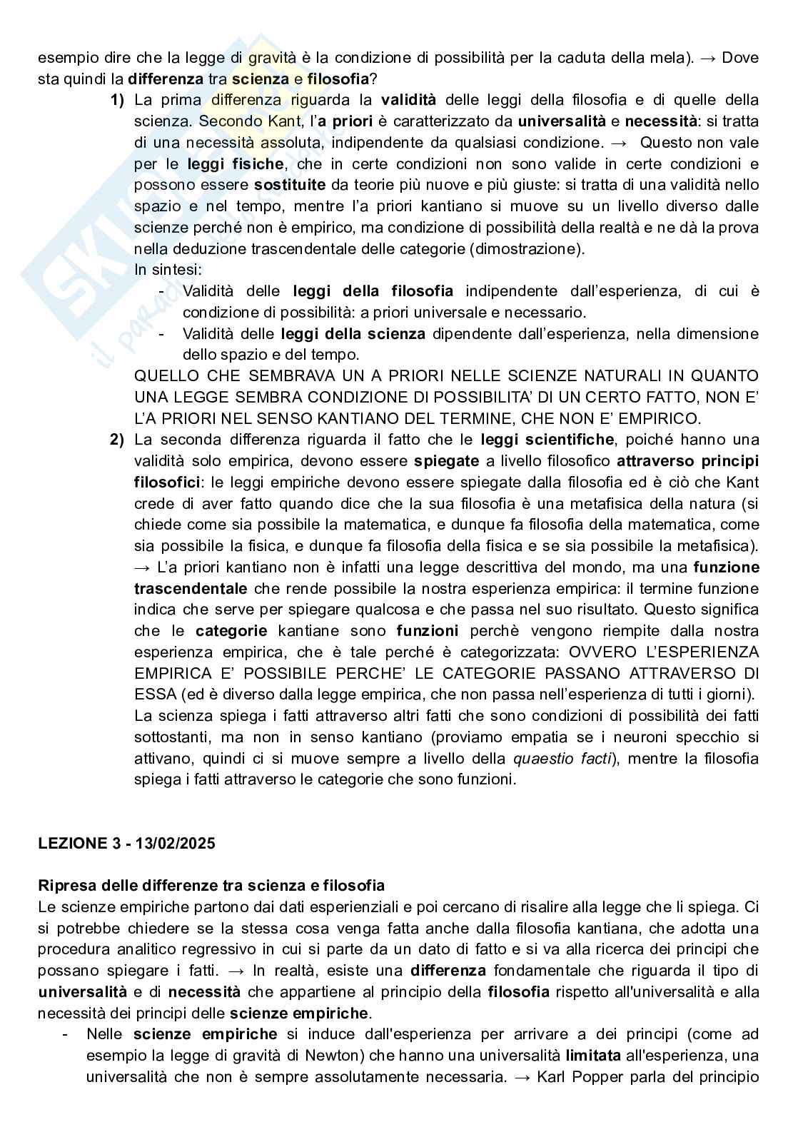 Appunti Storia della filosofia  Pag. 6