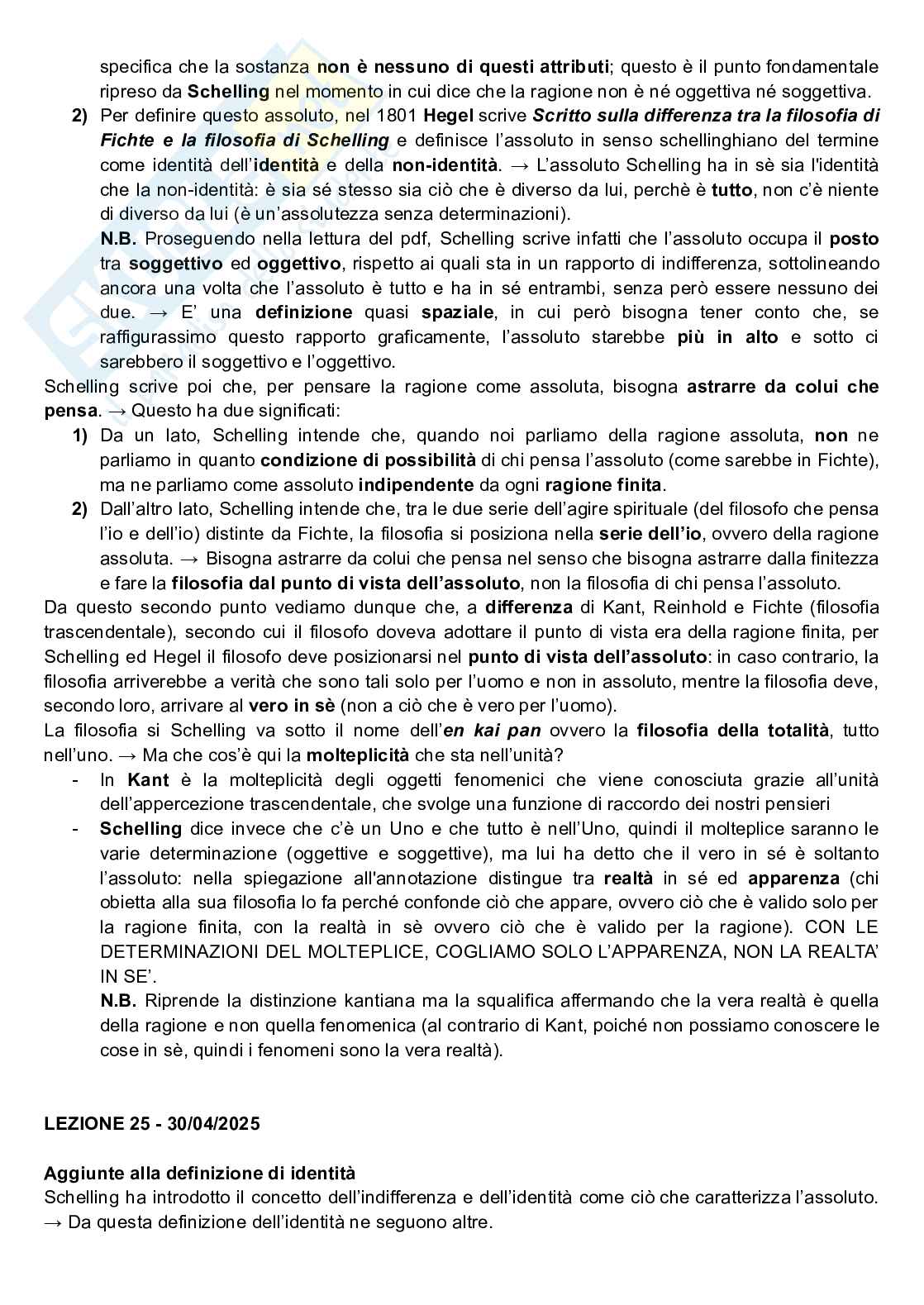 Appunti Storia della filosofia  Pag. 61