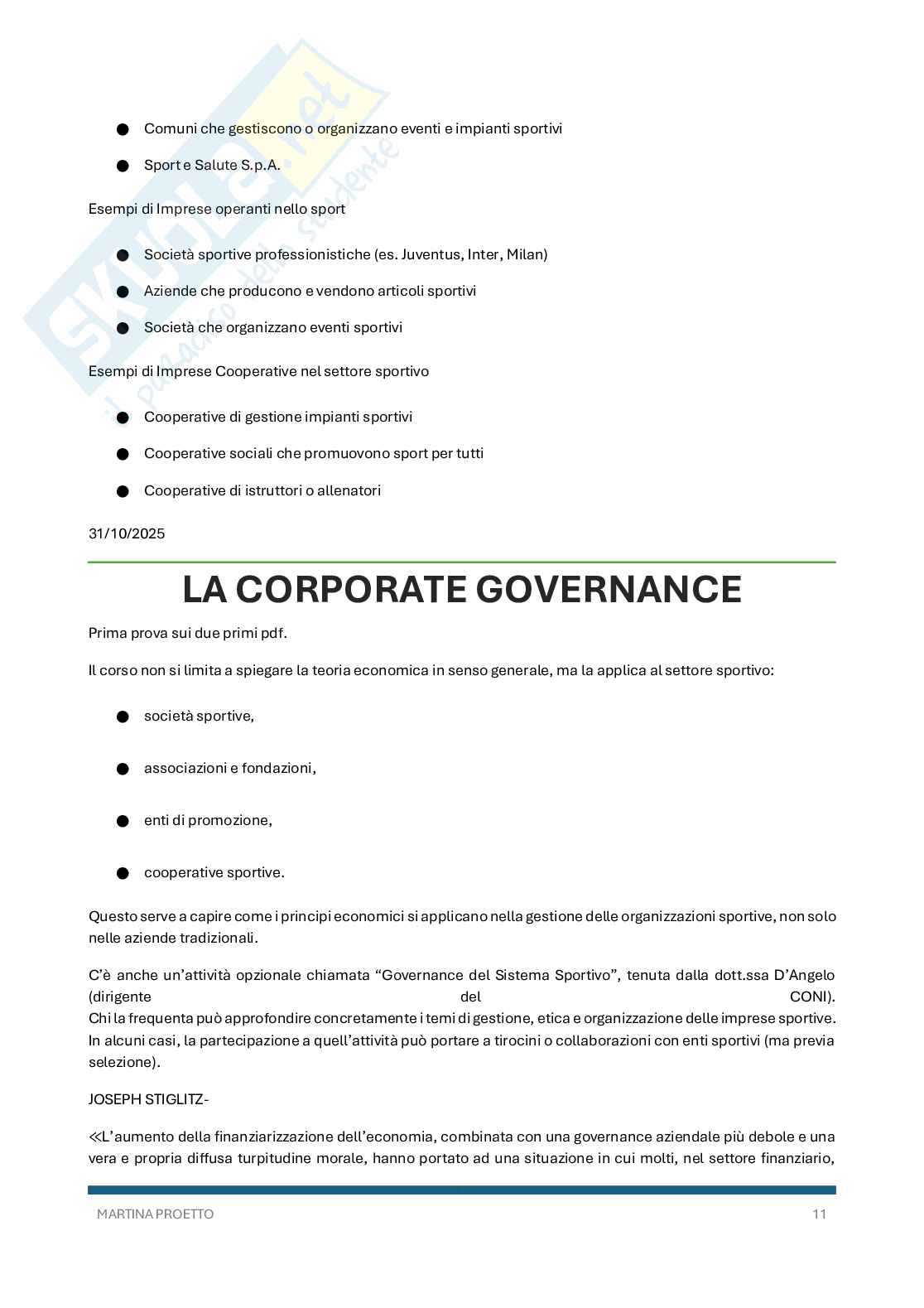 Economia aziendale Pag. 11