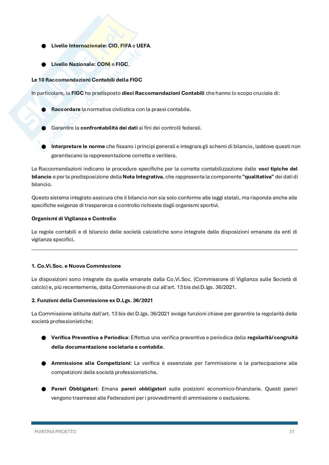 Economia aziendale Pag. 31