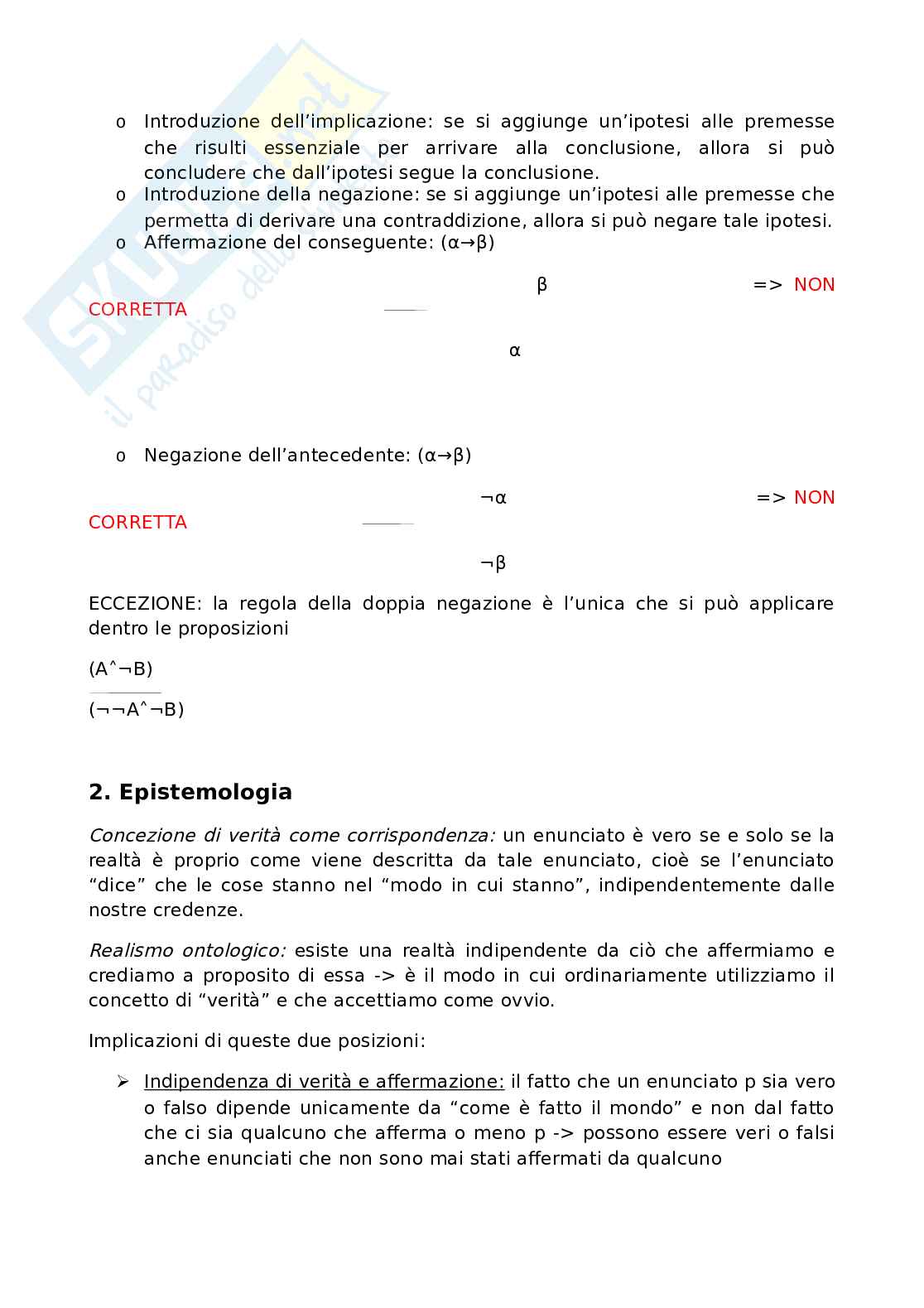 Appunti di Logica Pag. 6