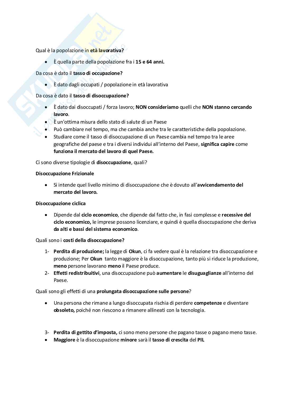 Macroeconomia - parte 11-21 Pag. 2