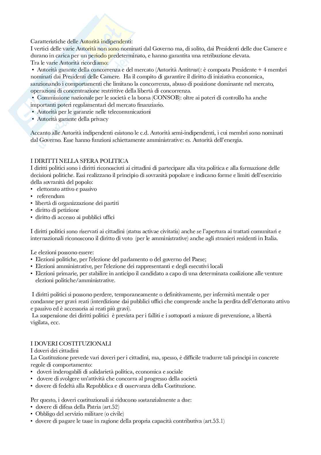 Riassunto esame Diritto Pubblico, Prof. Logroscino Pierdomenico, libro consigliato Diritto pubblico, Pitruzzella  Pag. 71