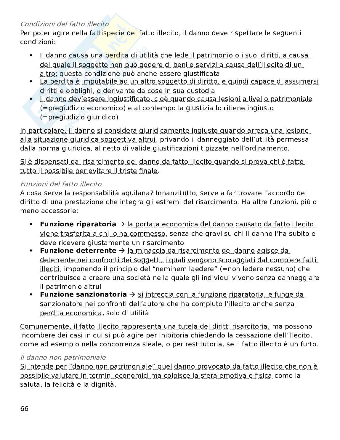 Riassunto esame Diritto privato, Prof. Ferro Luzzi Federico, libro consigliato Istituzioni di diritto privato, Nivarra, Ricciuto, Scognamiglio Pag. 66
