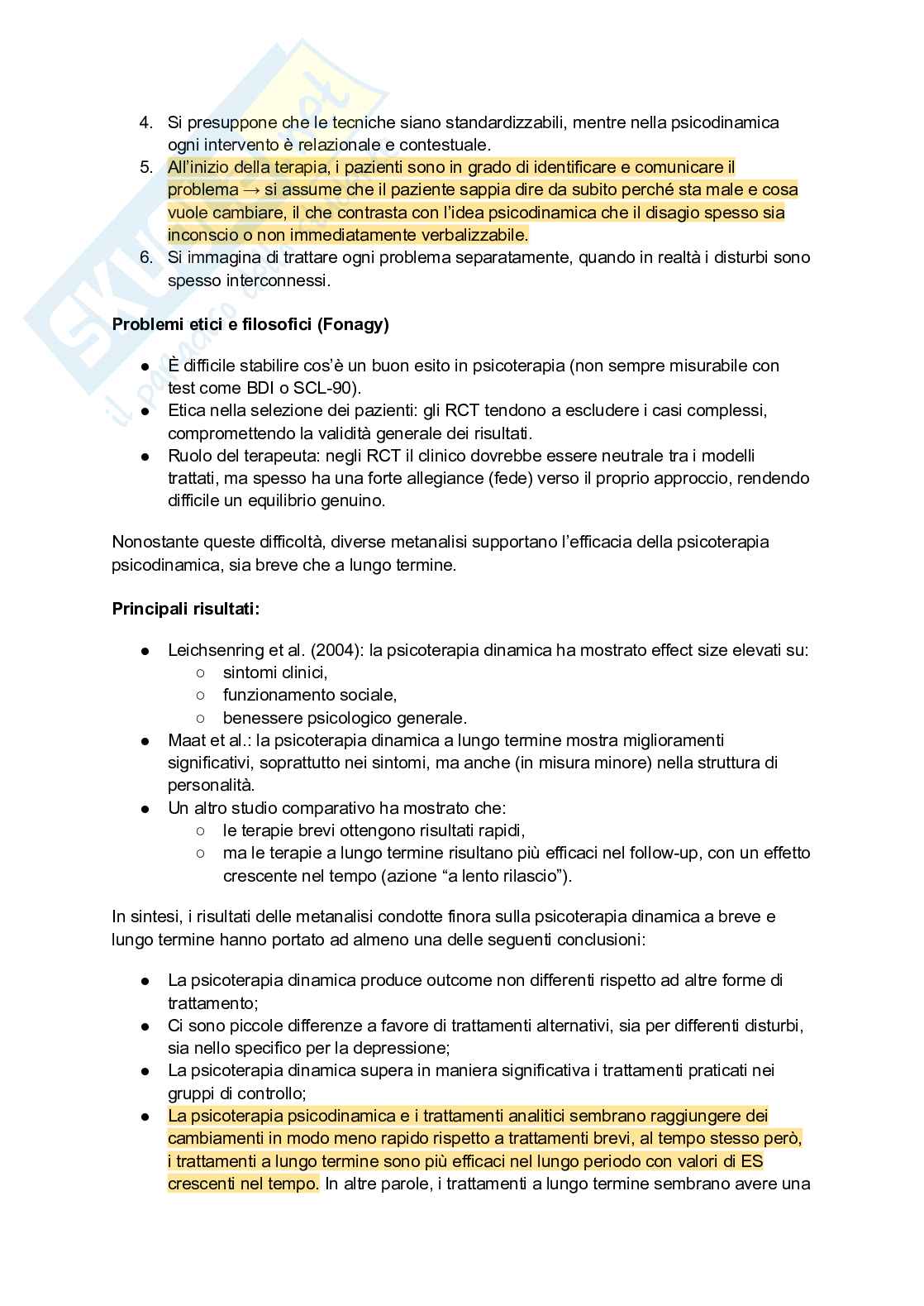 Appunti Fondamenti e metodi dell'intervento psicologico Pag. 21