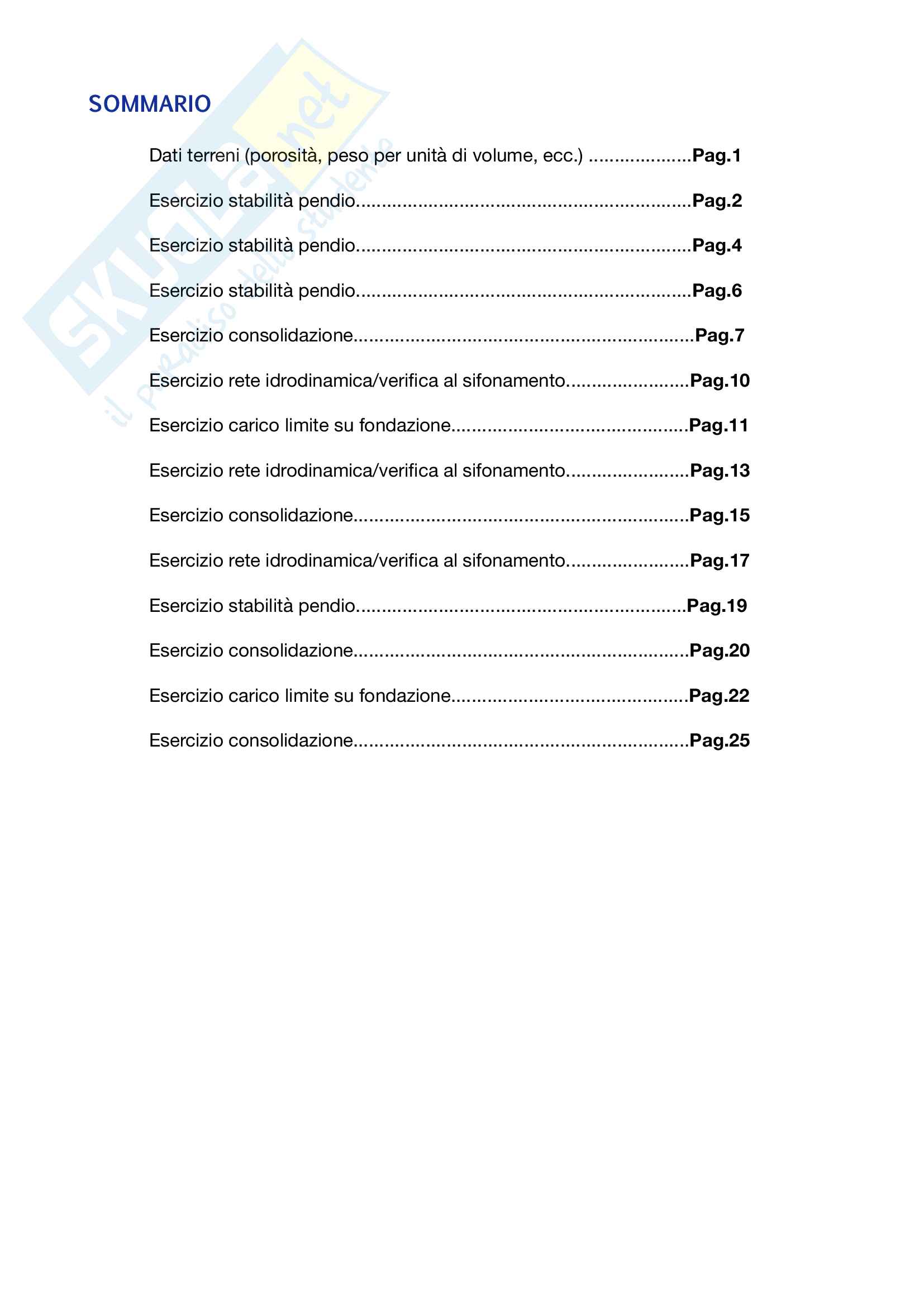 Compiti di Geotecnica I svolti Pag. 2