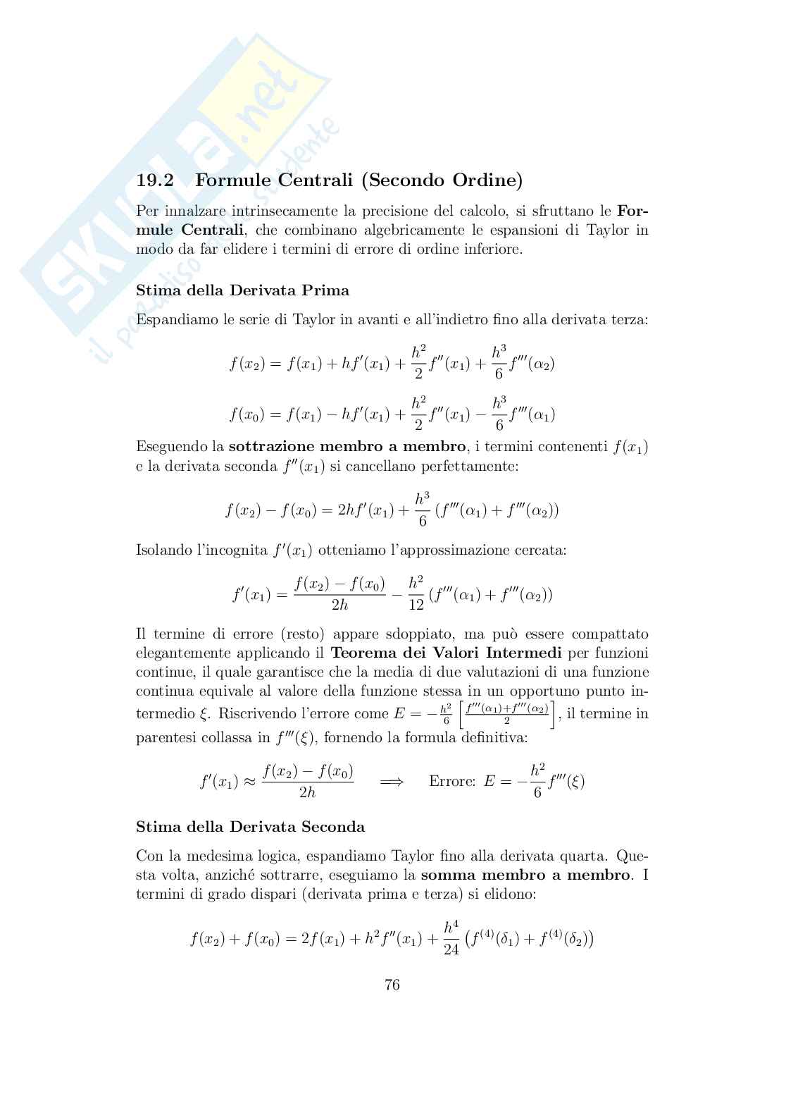 Calcolo numerico: teoria, formulario e guida agli esercizi Pag. 76