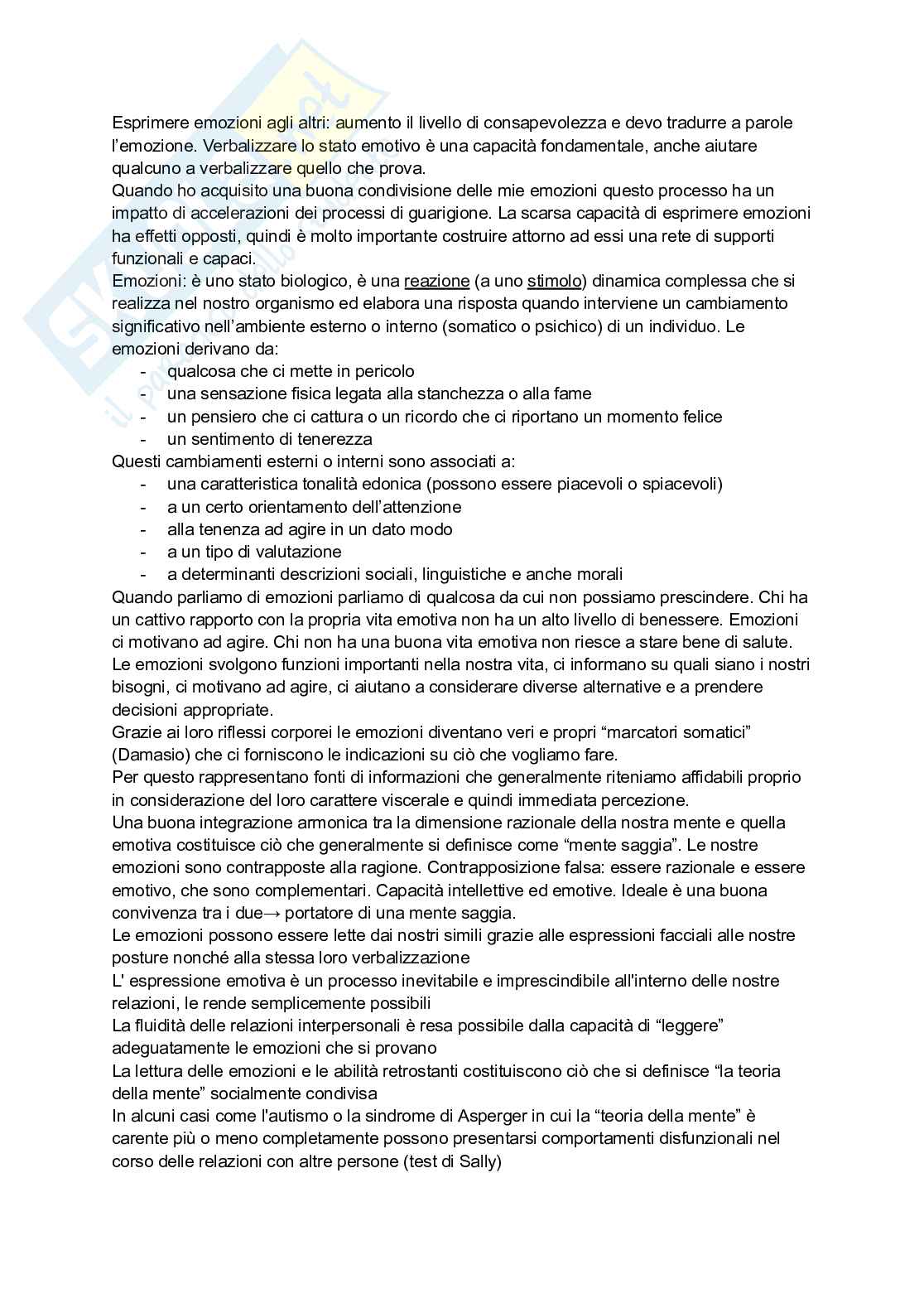 Psicologia della salute  Pag. 11