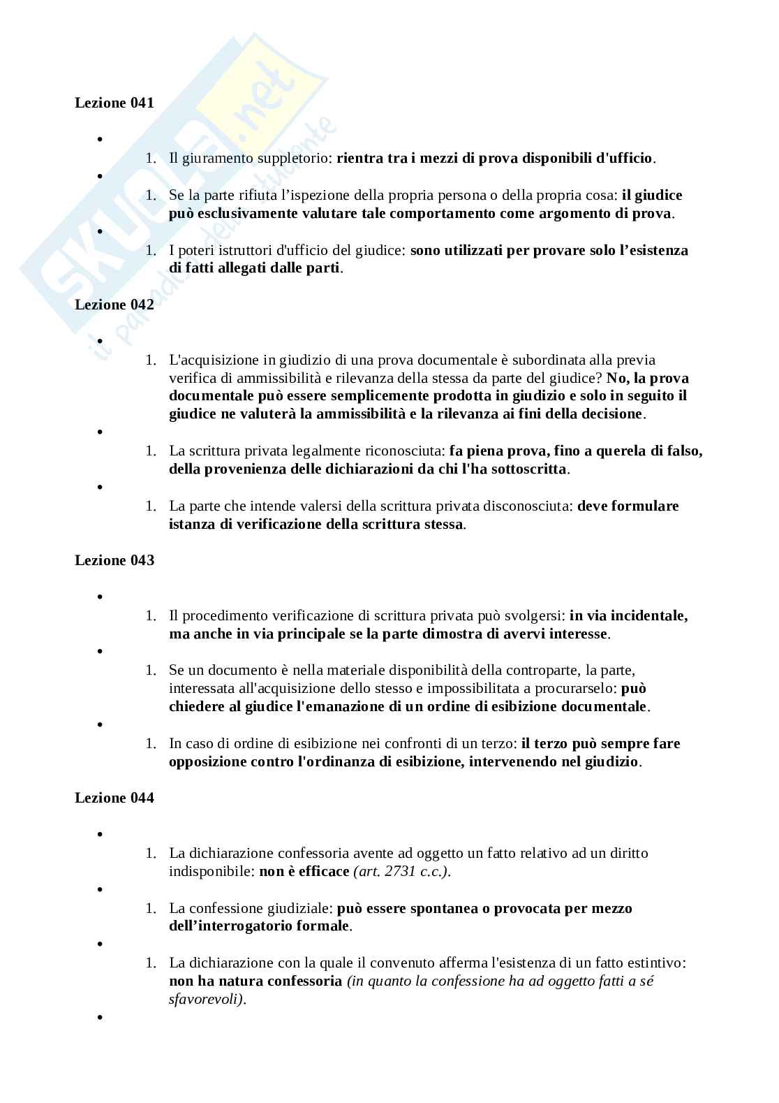 Diritto processuale civile Pag. 11