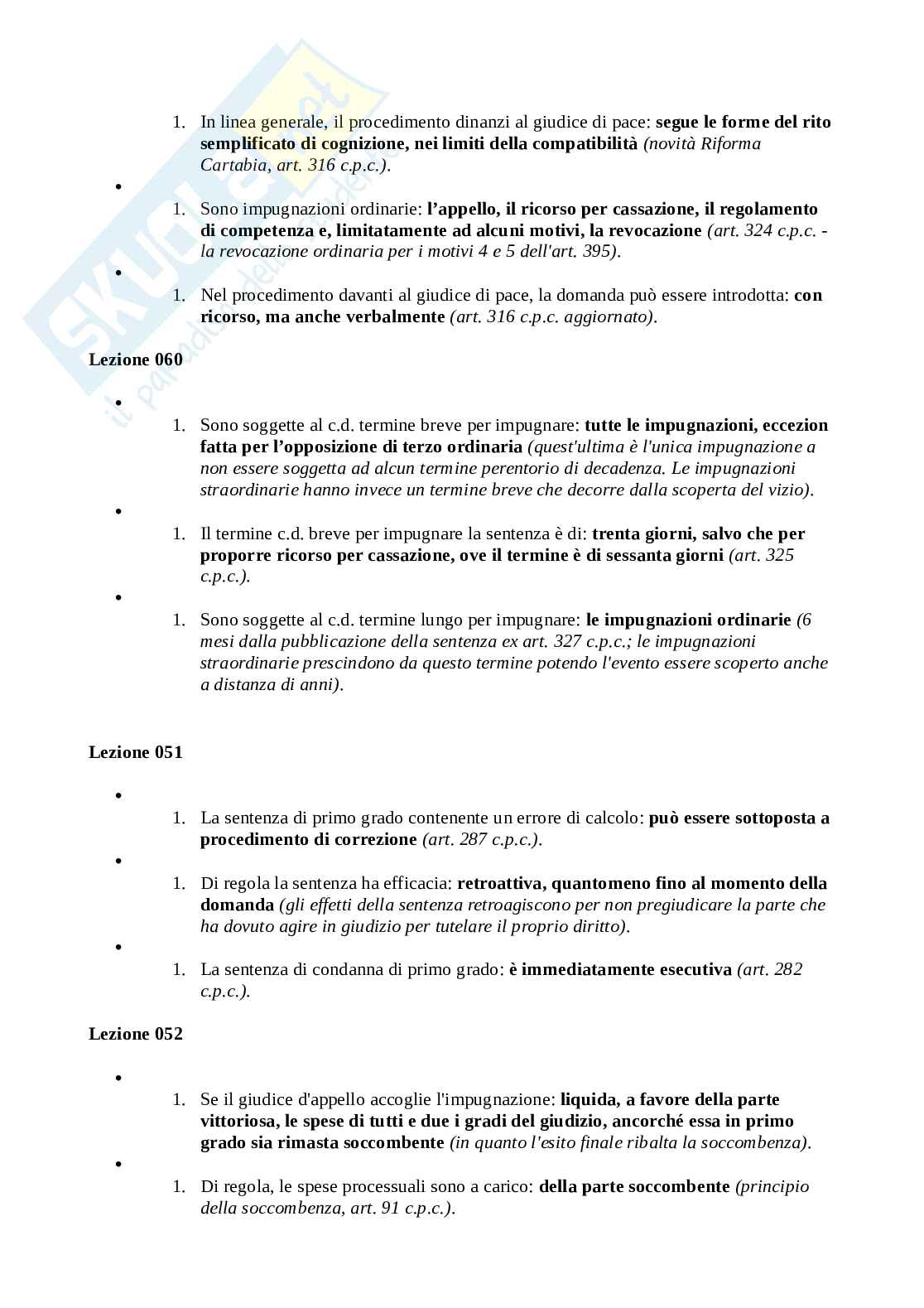 Diritto processuale civile Pag. 16