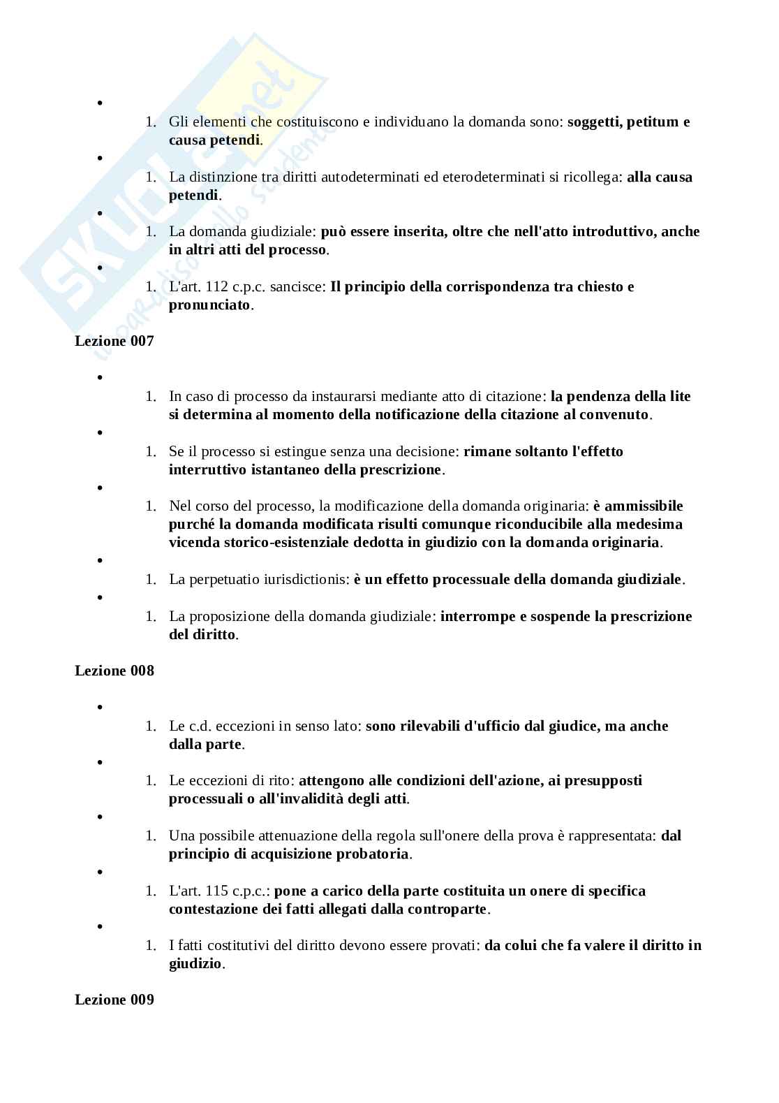 Diritto processuale civile Pag. 2