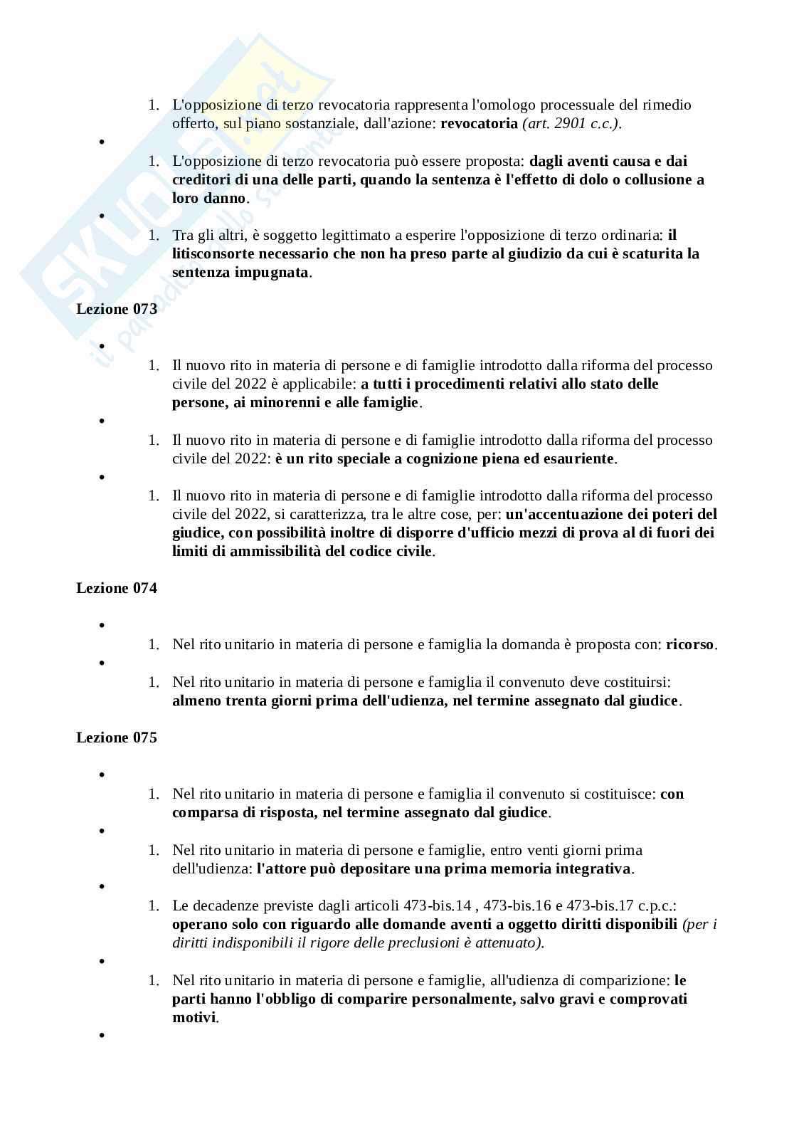 Diritto processuale civile Pag. 26