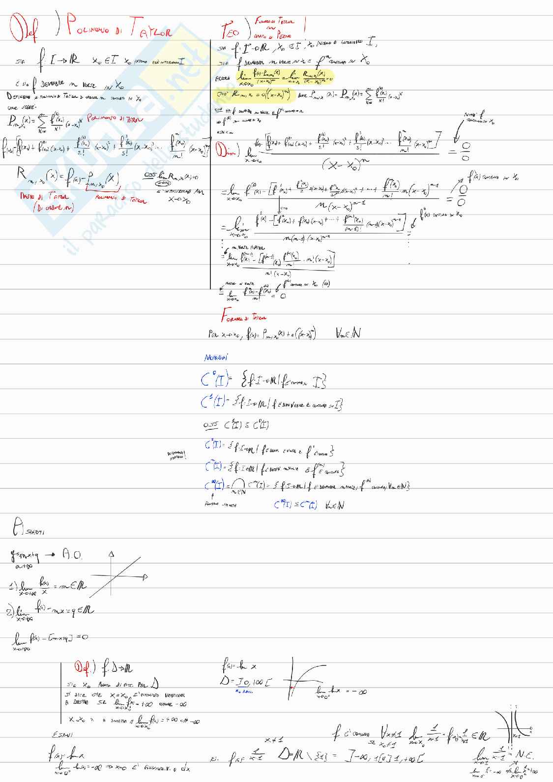 Appunti Analisi 1 Pag. 6