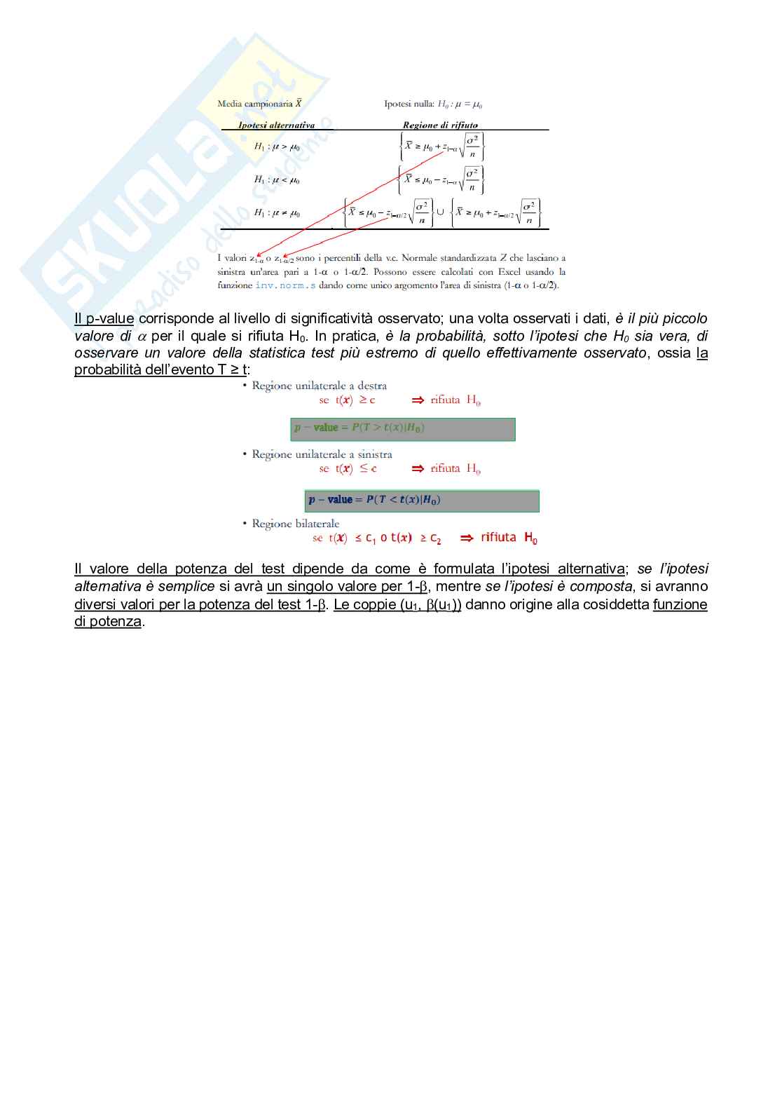 Riassunto esame Statistica, Prof. Caviezel Valeria, libro consigliato Statistica: metodologie per le scienze economiche e sociali, Borra Pag. 16