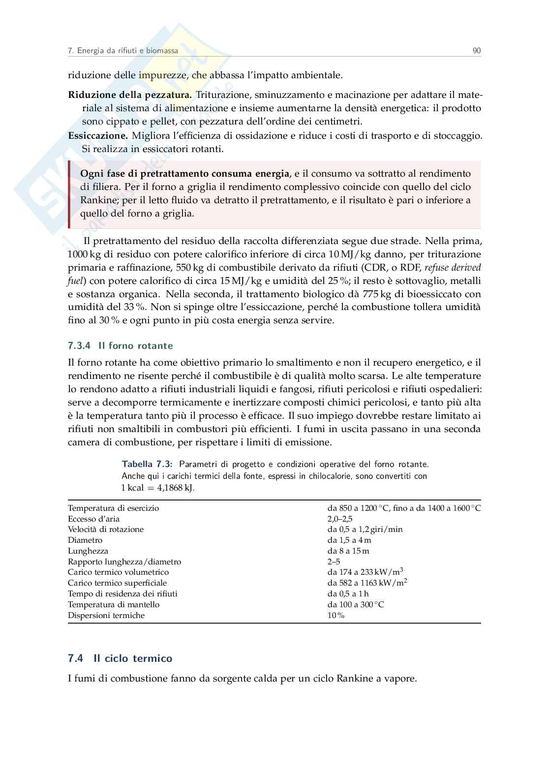 Appunti Sistemi avanzati per l'energia e l'ambiente Pag. 91